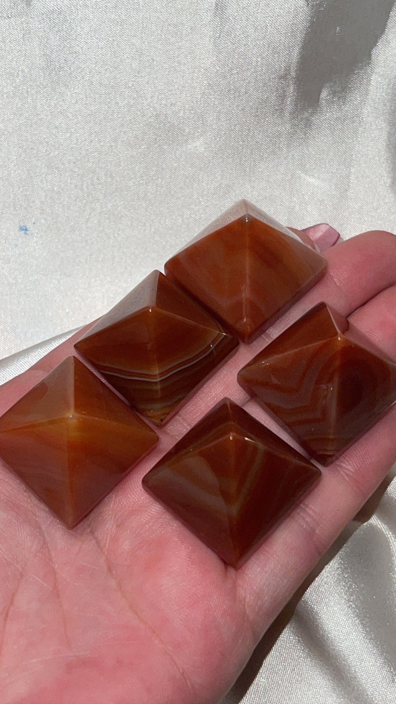 Carnelian Small Pyramid