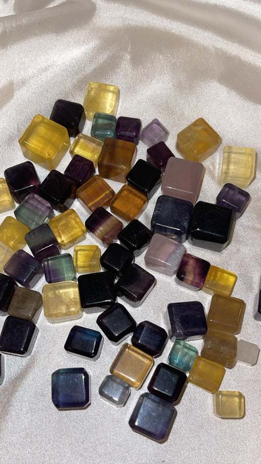 Fluorite Cube