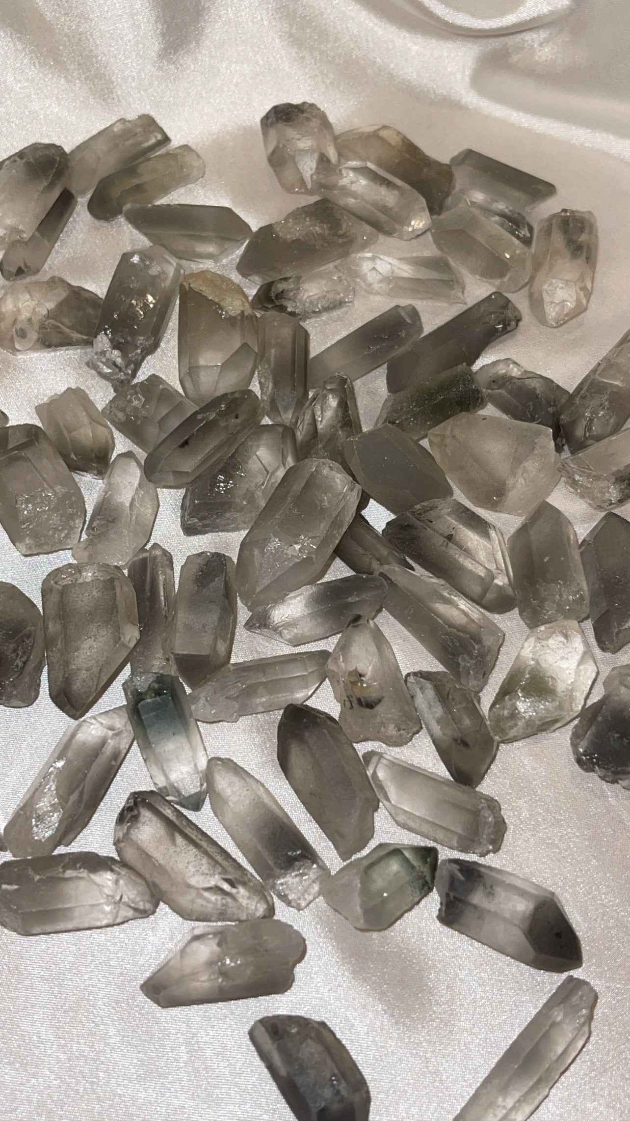 Grey Phantom Quartz Point