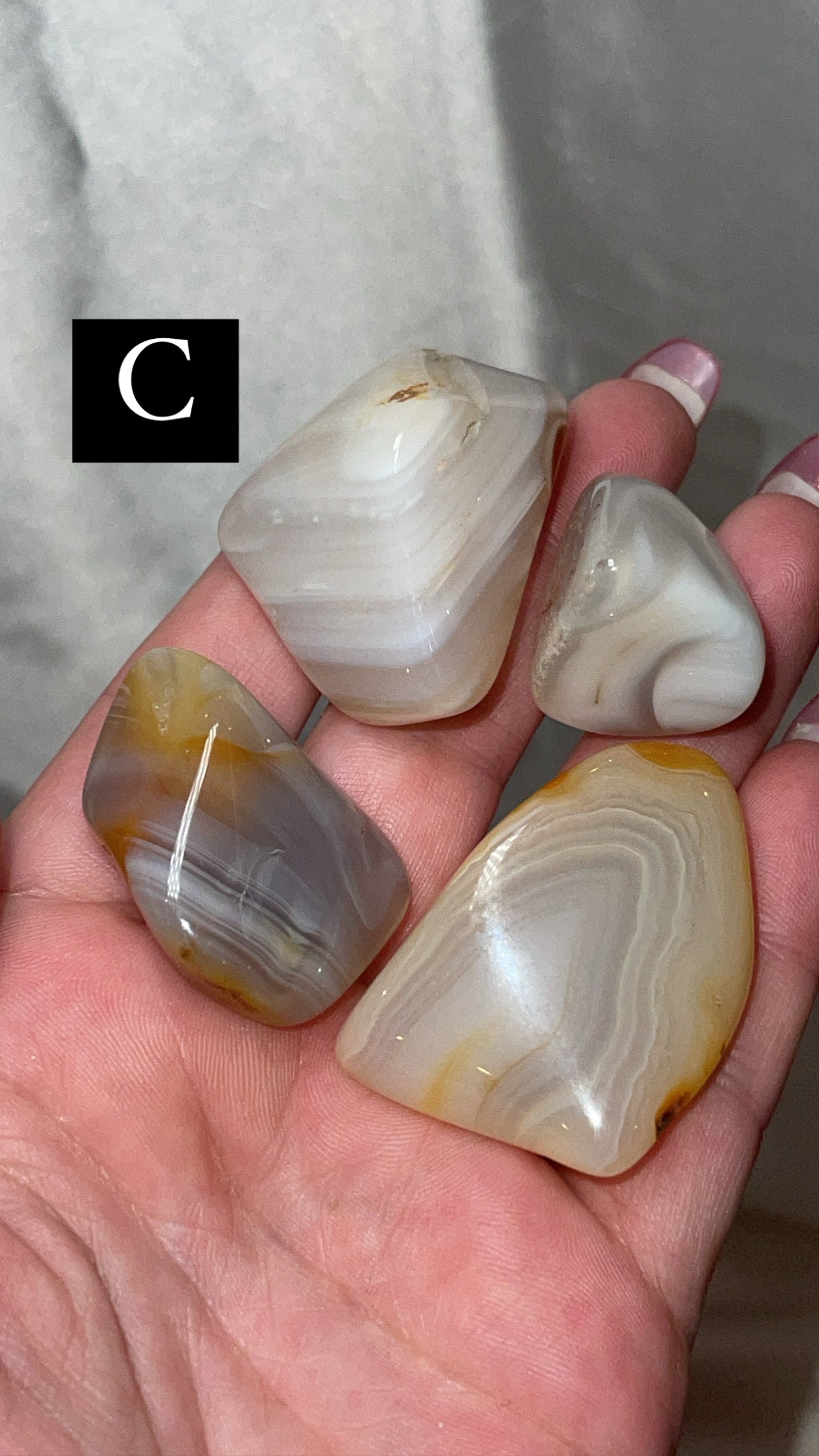 Banded Agate Large Tumble Bundle (Choose Your Own!)