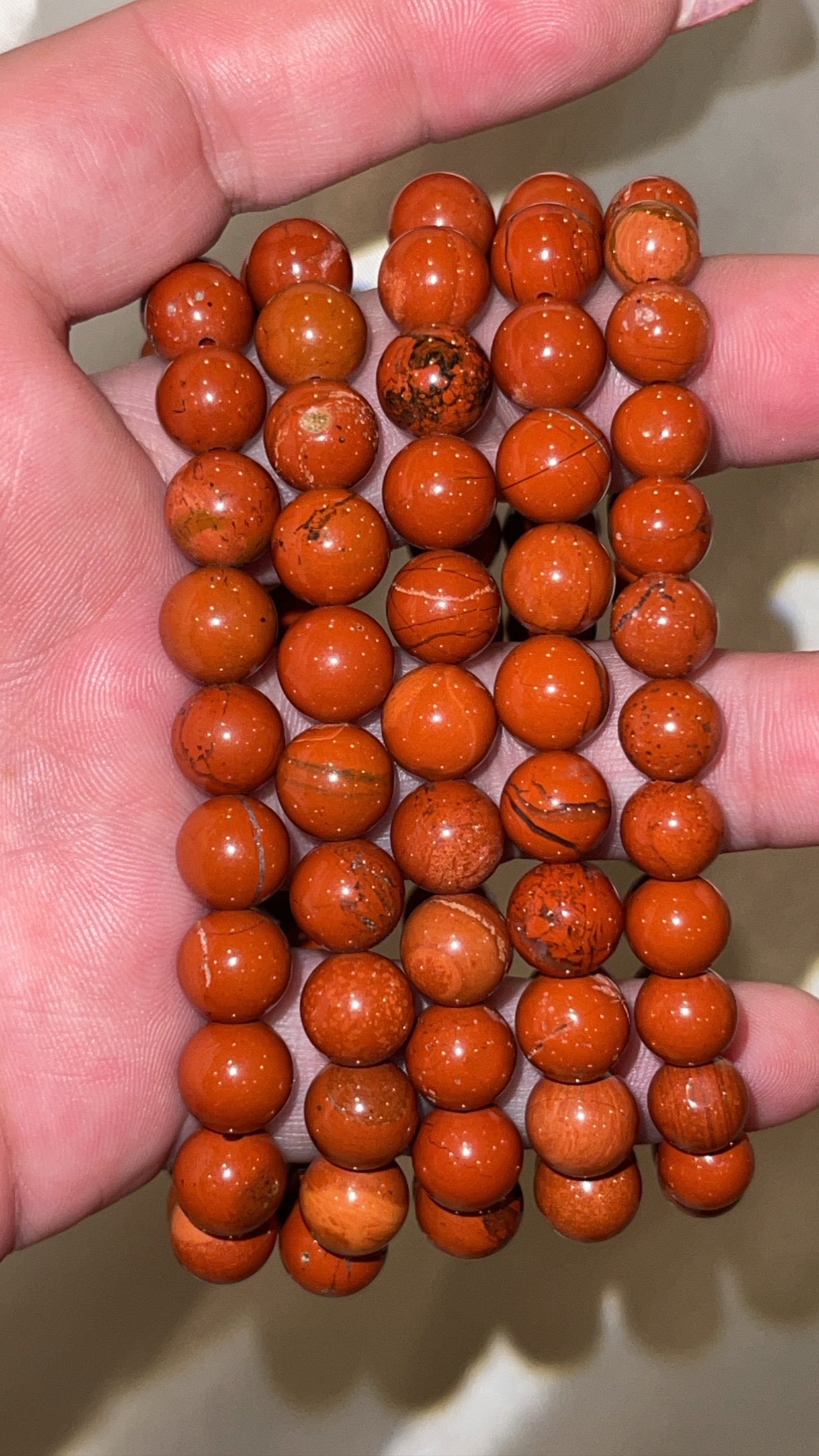 Red Jasper Bracelet 8mm
