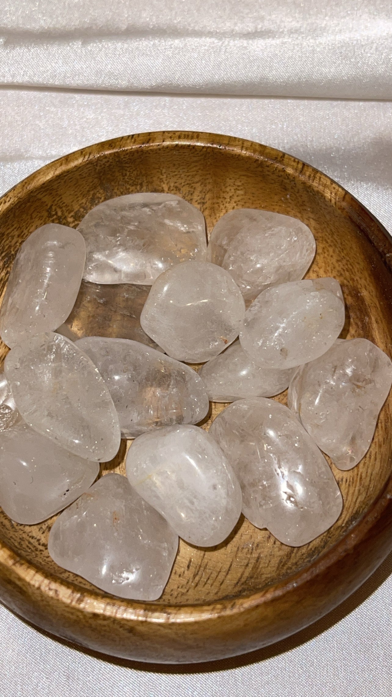 Quartz Tumble (Smoky/Clear)