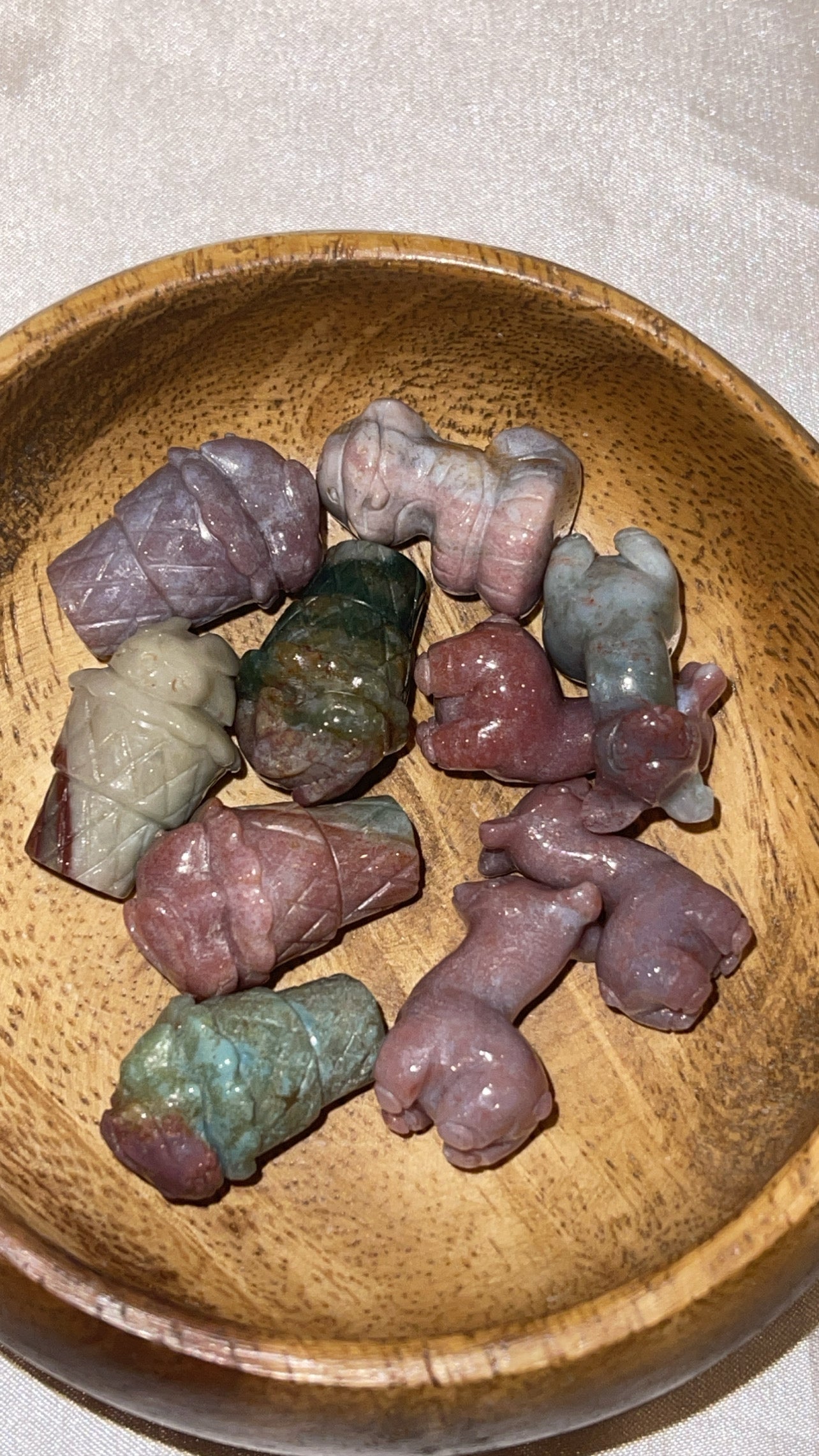 Ocean Jasper Mini Carvings