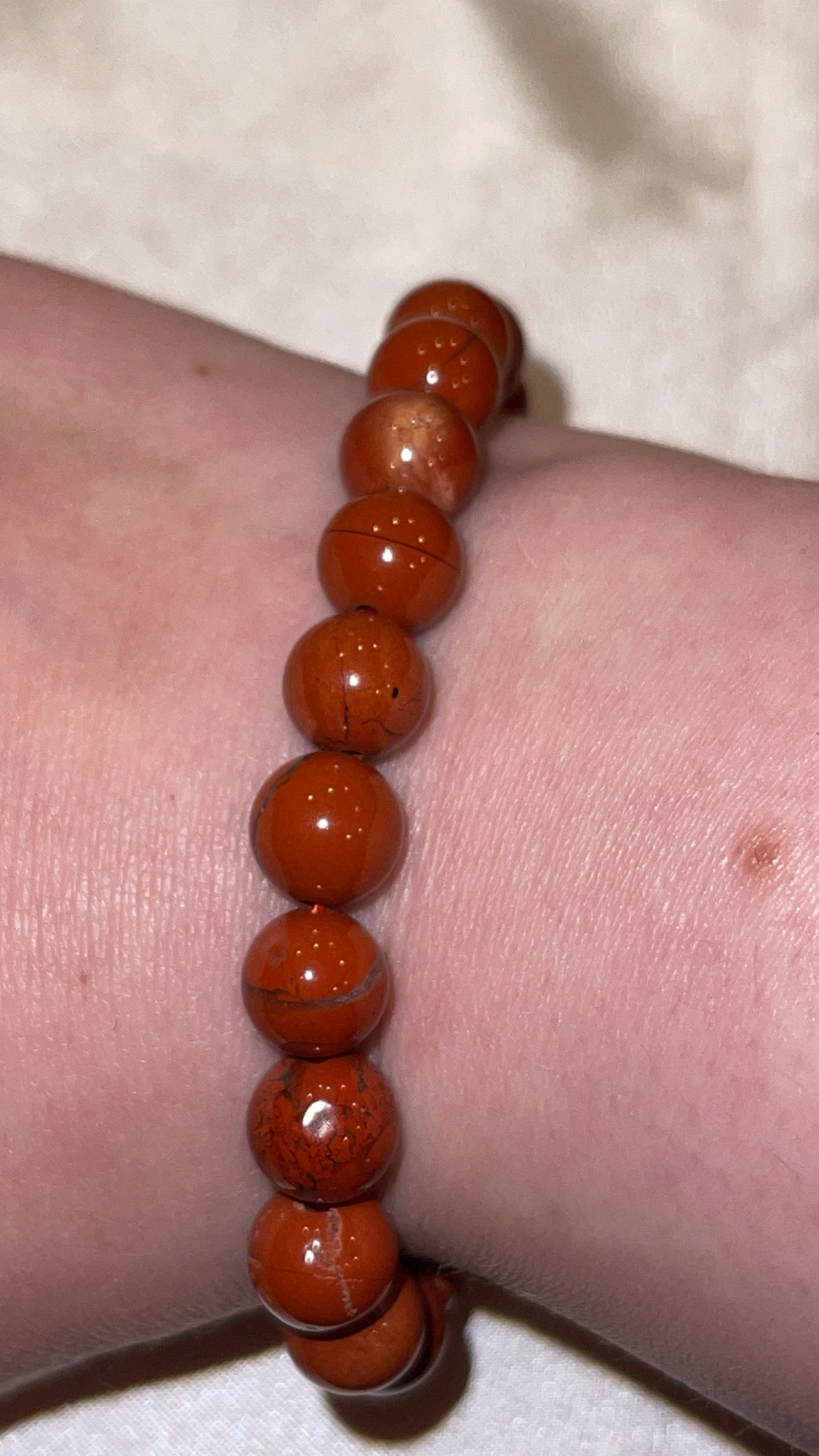 Red Jasper Bracelet 8mm
