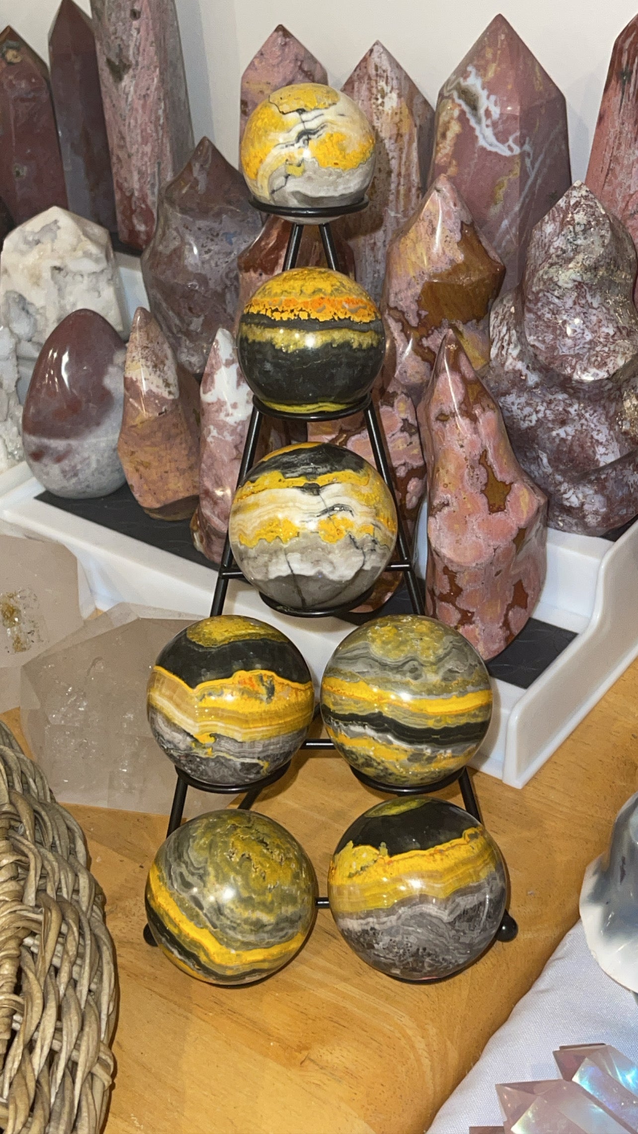 Large Sphere Stand (Holds 7 spheres!)