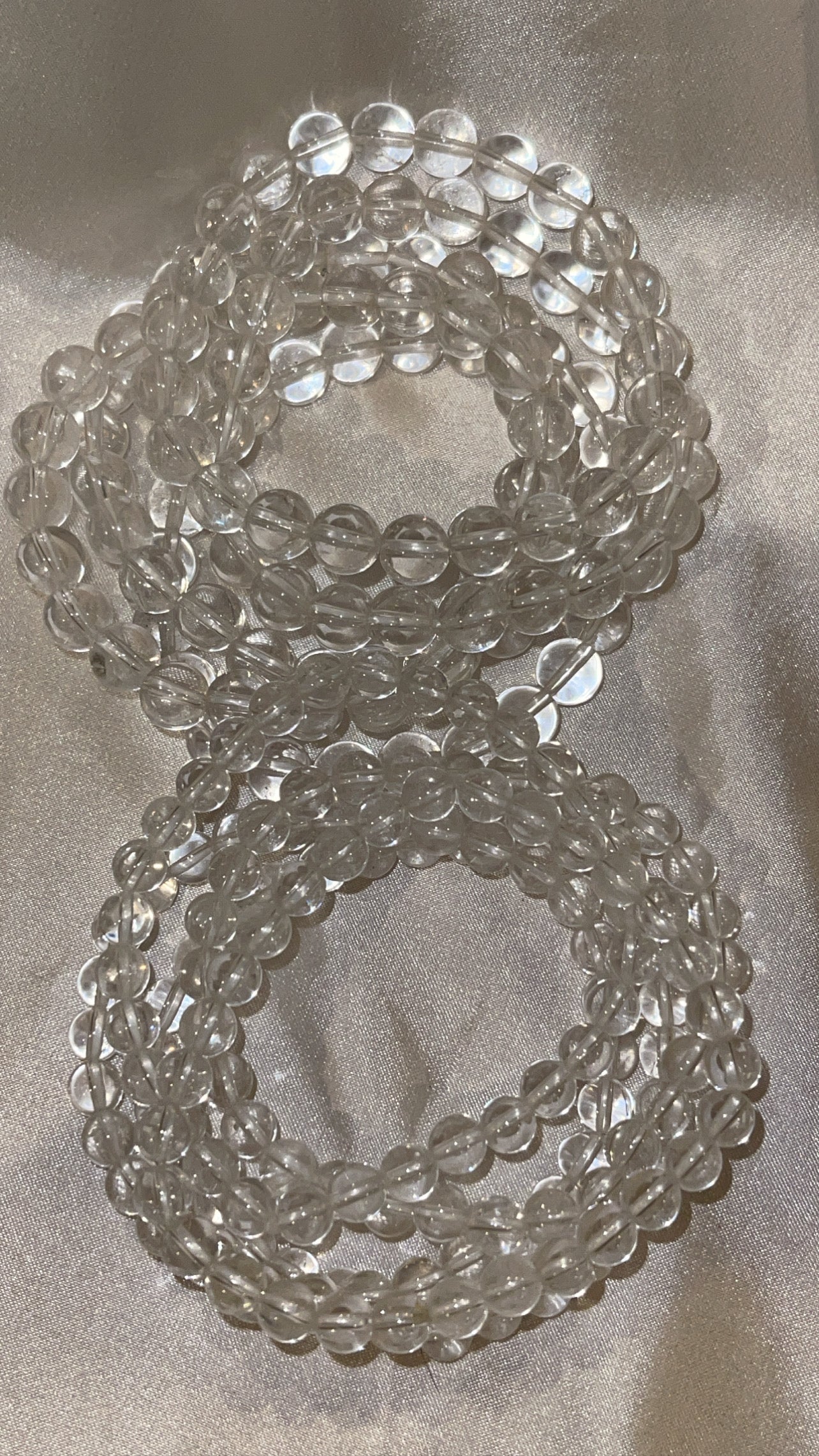 Clear Quartz AAA Bracelet 6mm/8mm