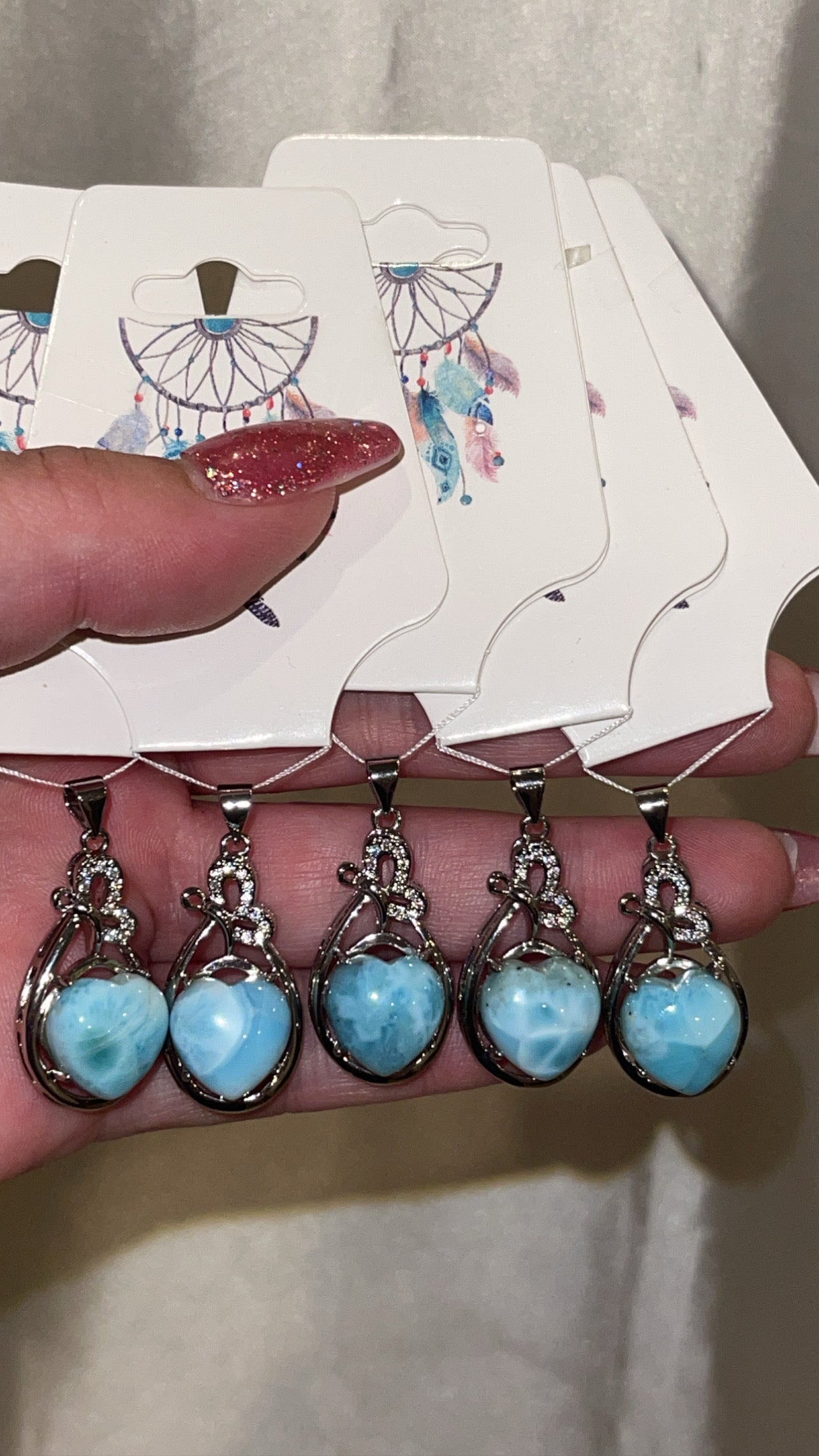 Larimar Pendant