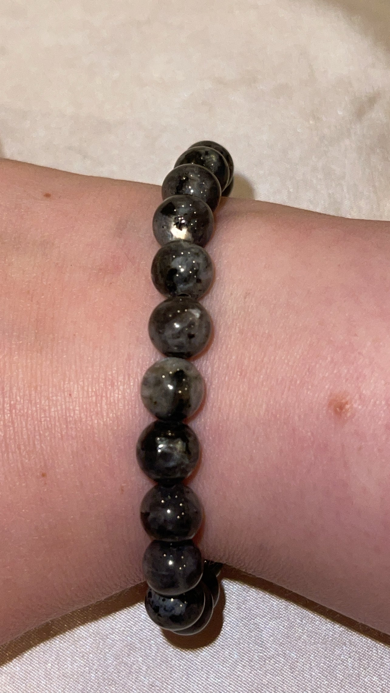 Larvakite Bracelet 8mm