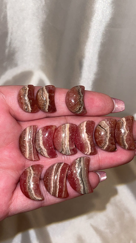 Rhodochrosite Small Moon (Choose Your Own)