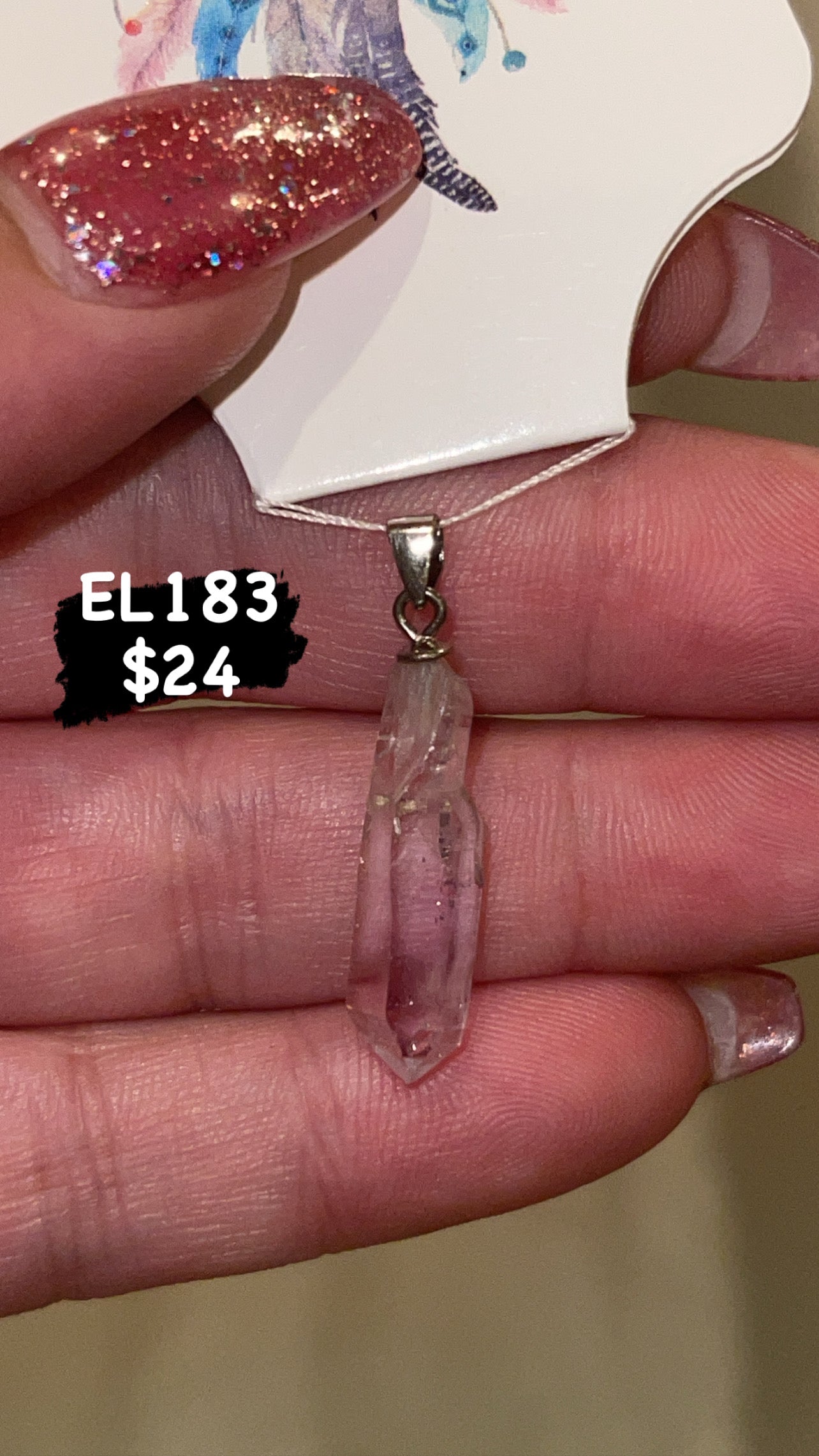 Vera Cruz Amethyst Point 925 Pendant (Choose Your Own!)