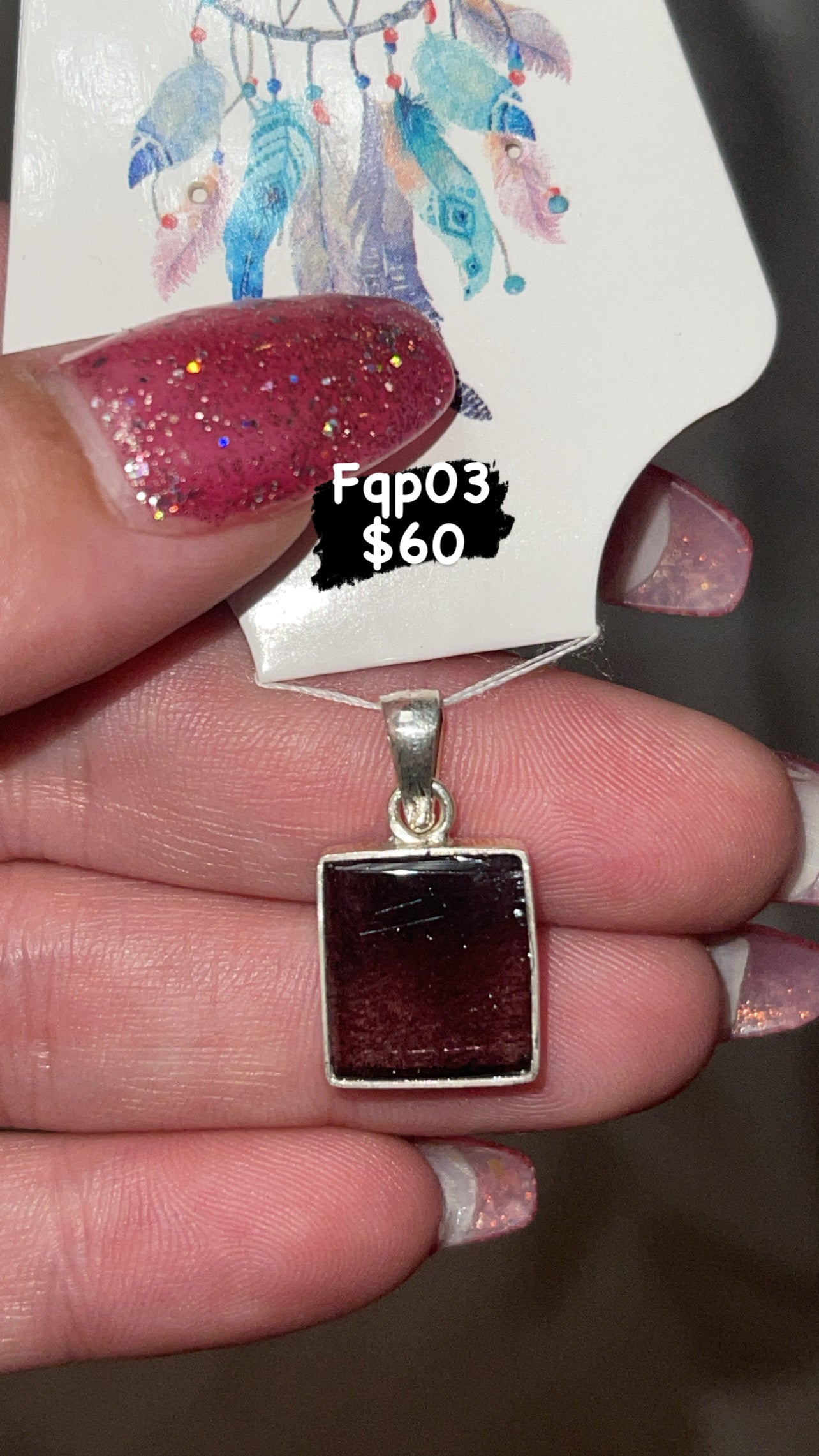 Firework Quartz Rare Pendant (Choose Your Own!)