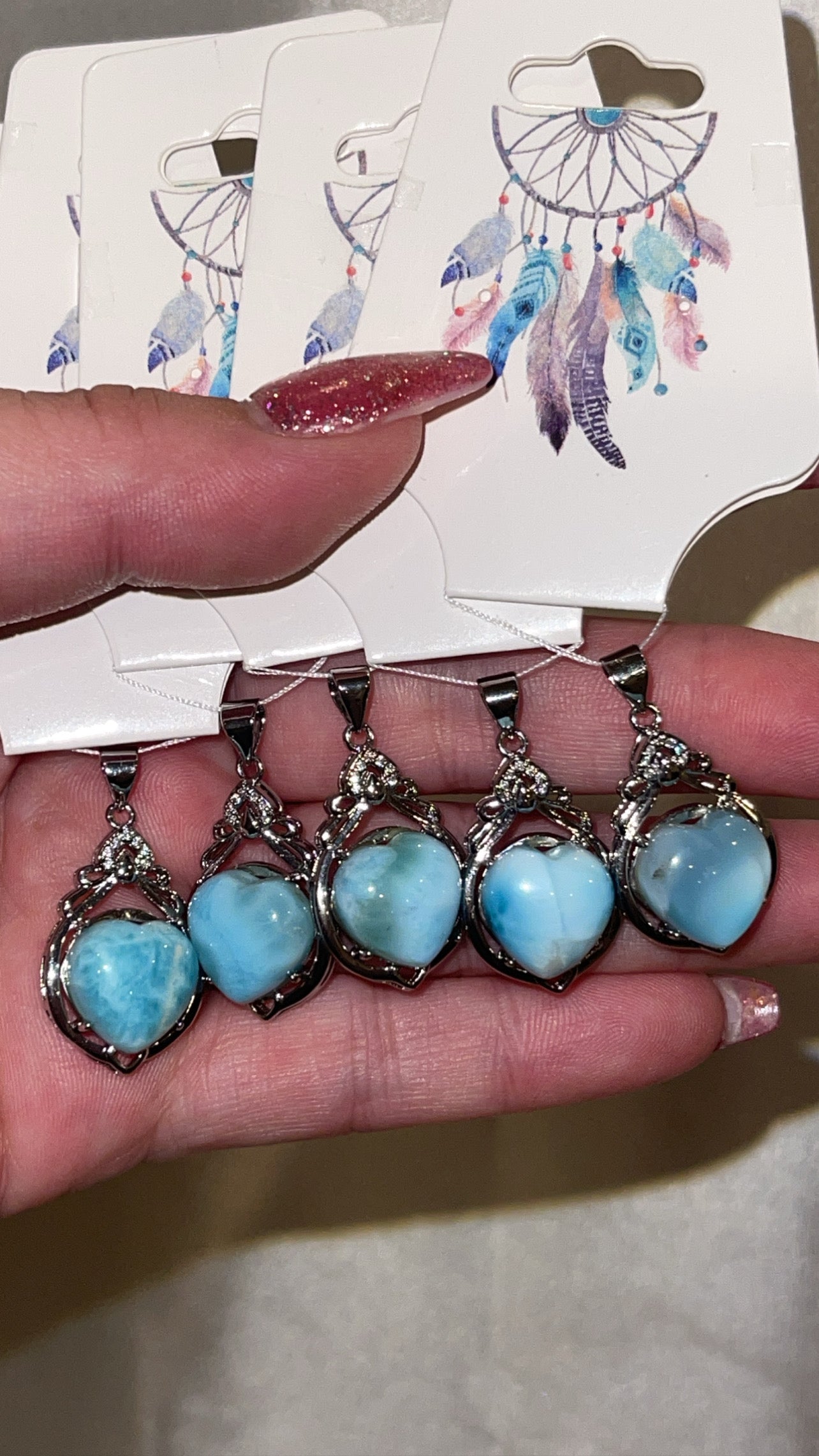 Larimar Pendant