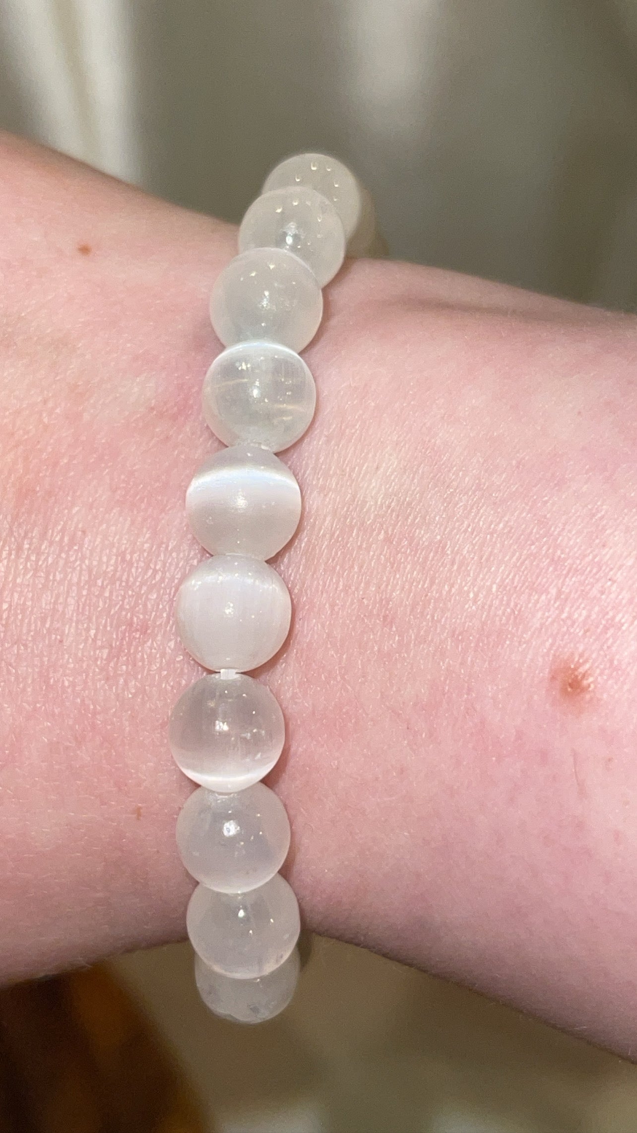 Selenite Bracelet 8mm