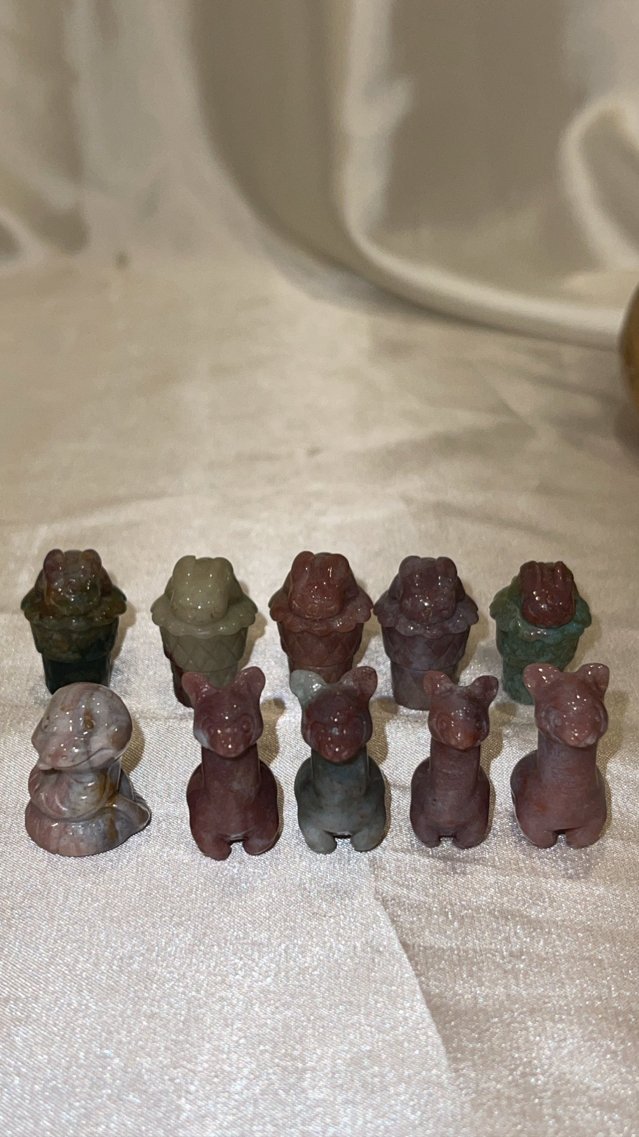 Ocean Jasper Mini Carvings
