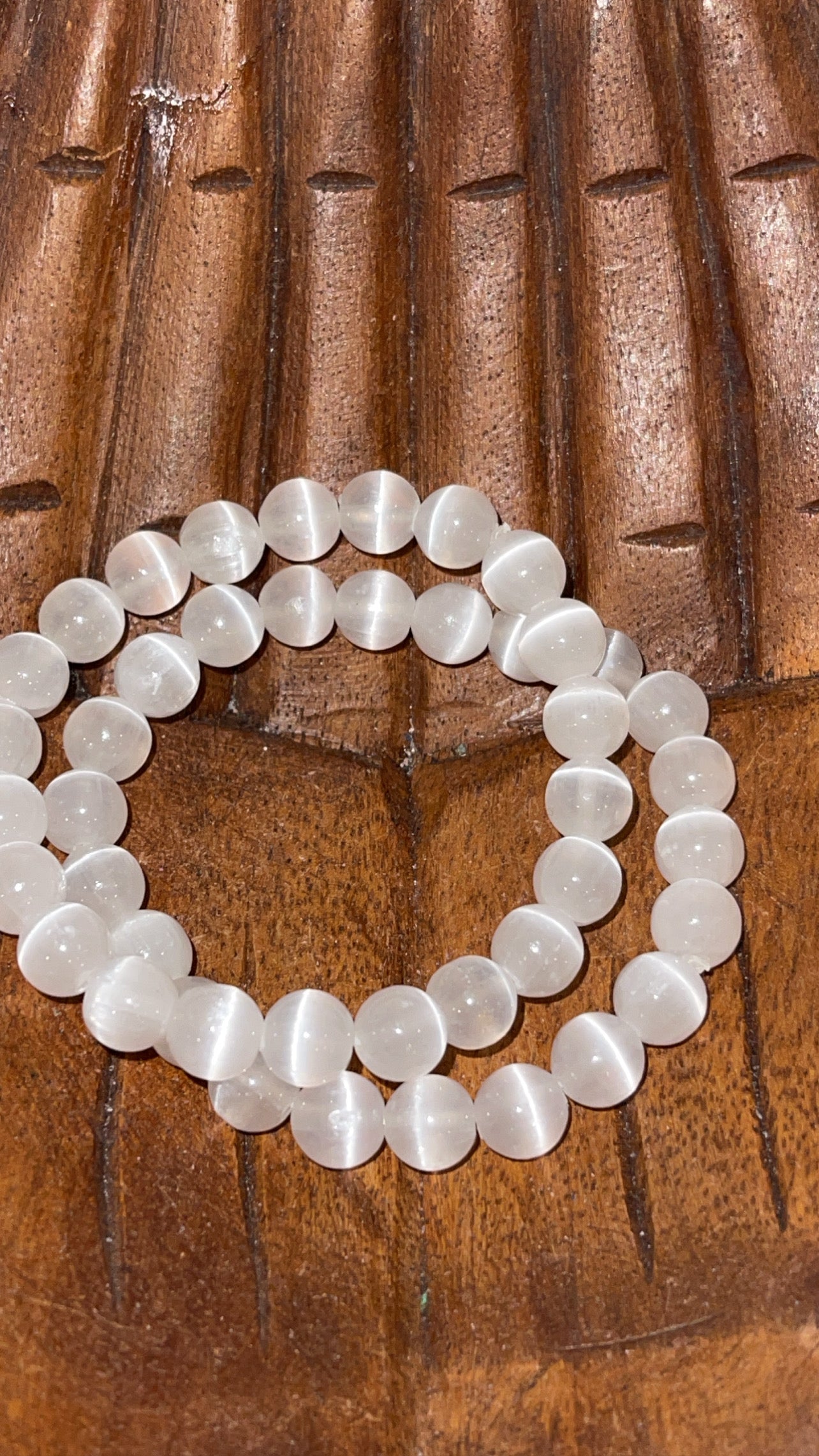 Selenite Bracelet 8mm