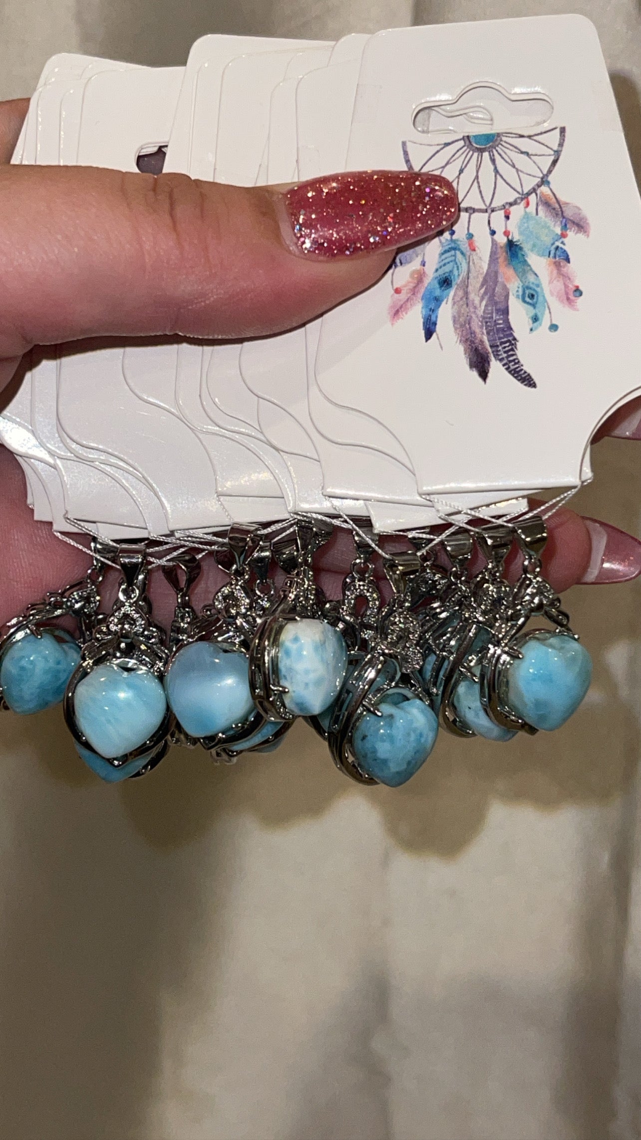 Larimar Pendant