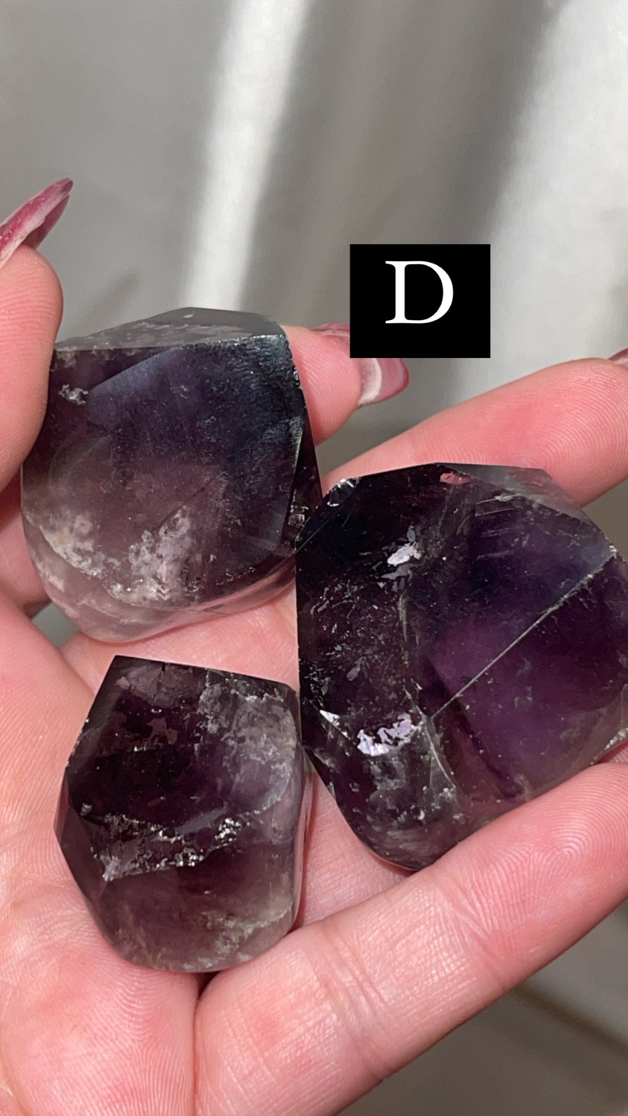Amethyst Phantom Polished Point Bundle (Choose Your Own!)