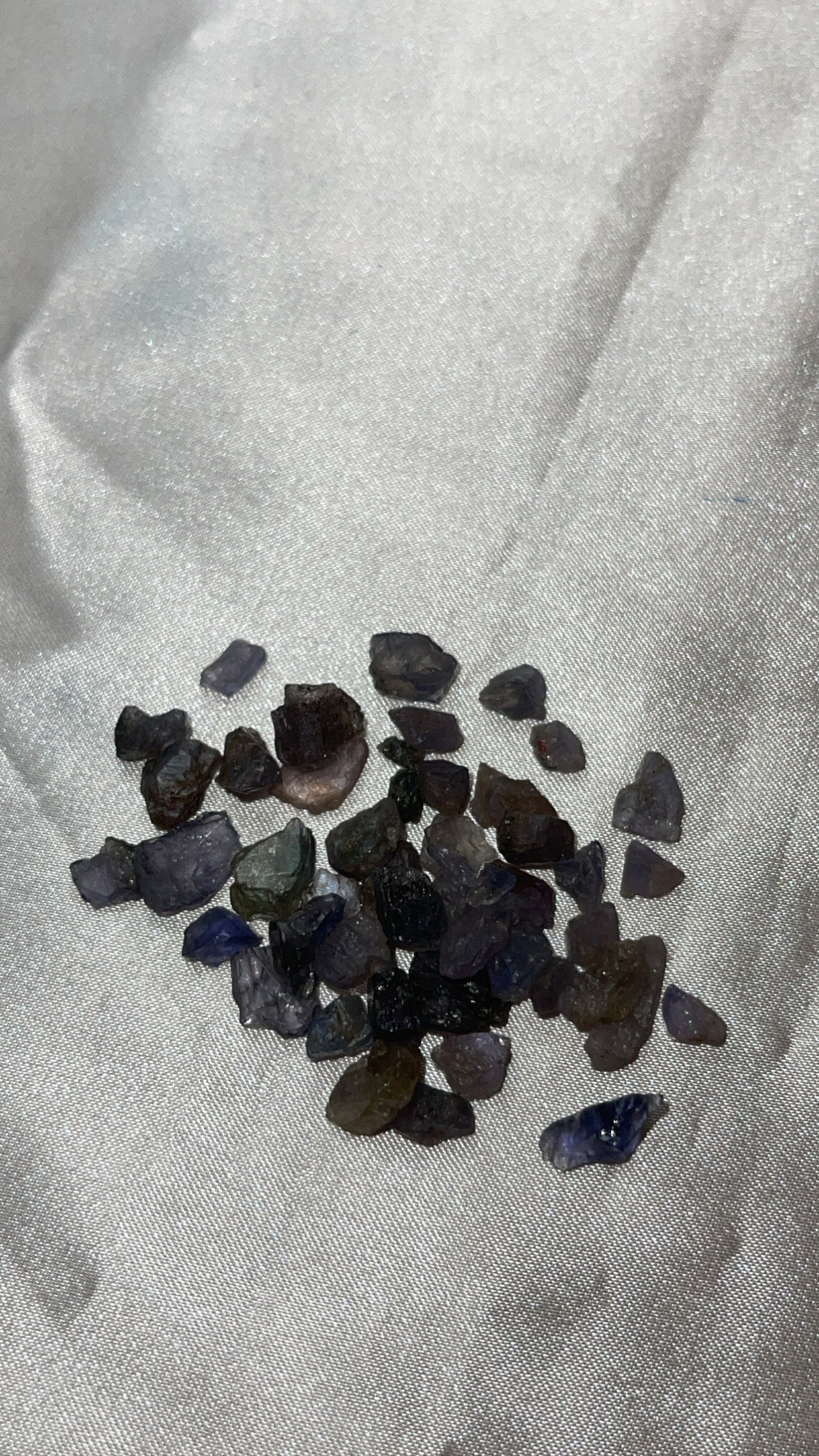 Tanzanite Raw Bundle Bag