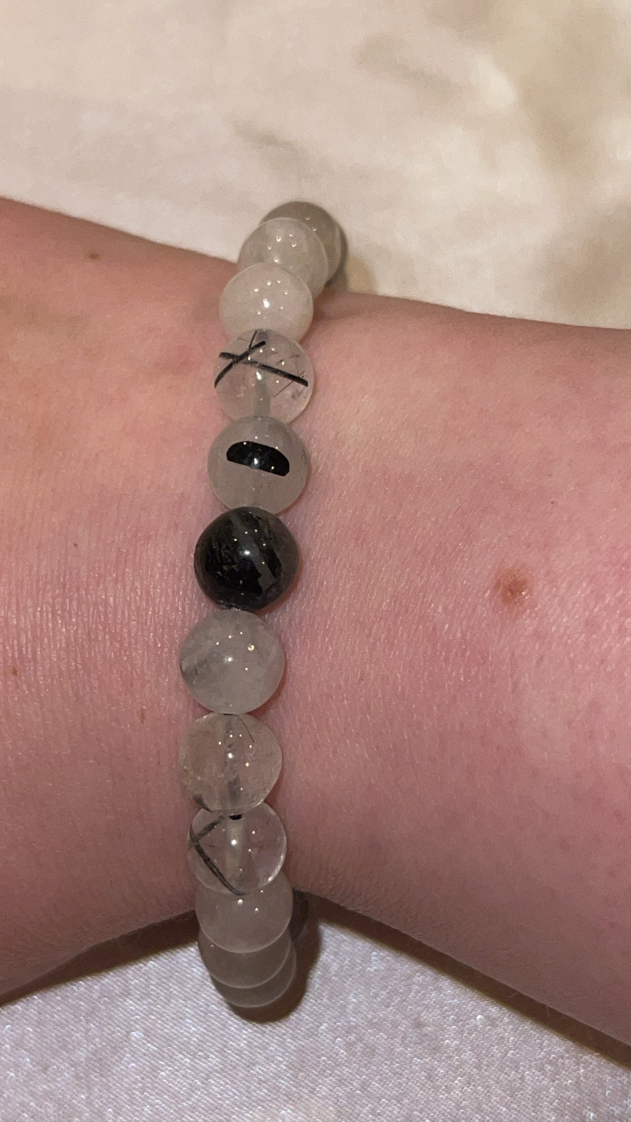 Rutilated Quartz Bracelet 8mm