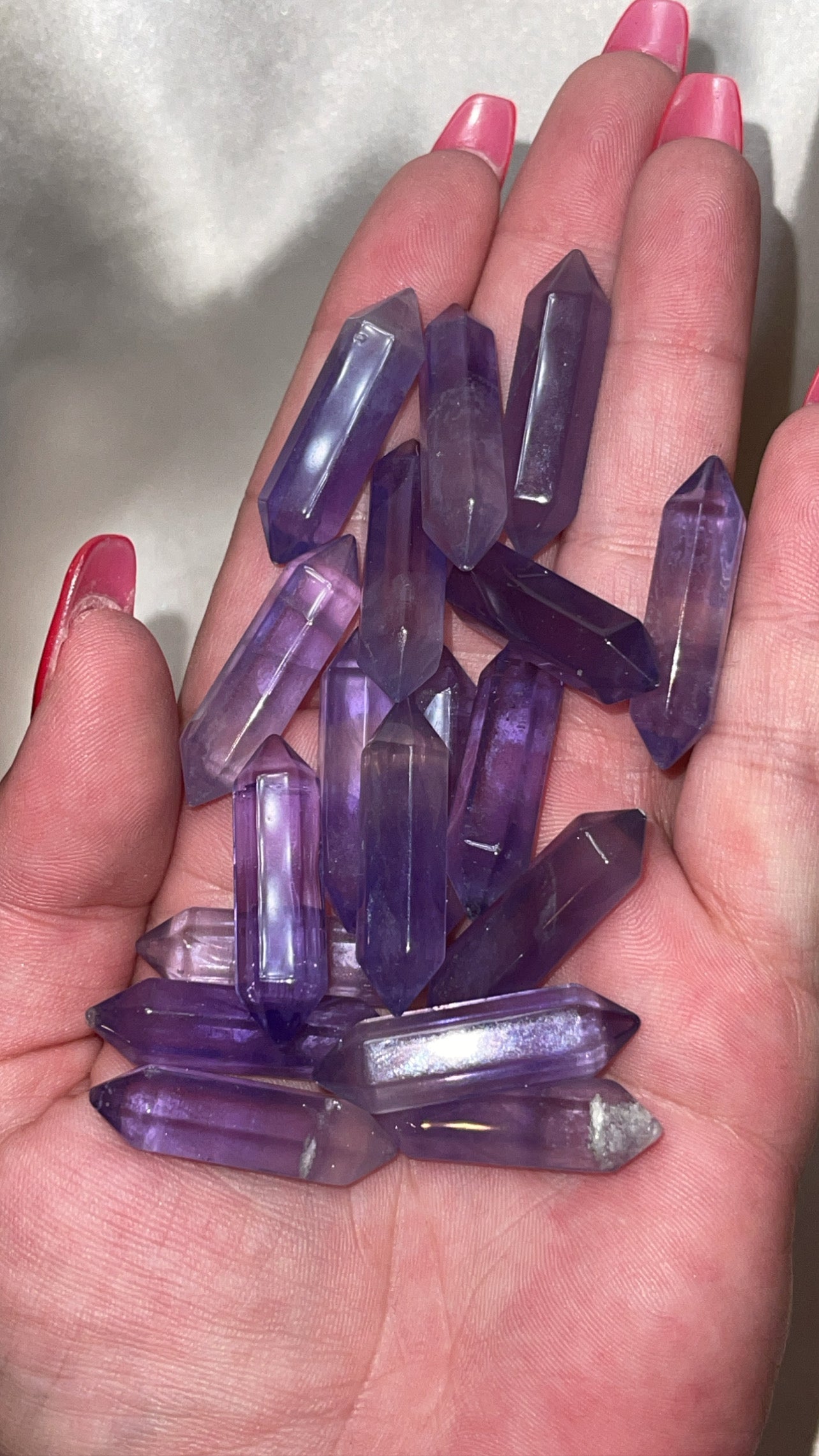 Fluorite Mini Double Terminated Points
