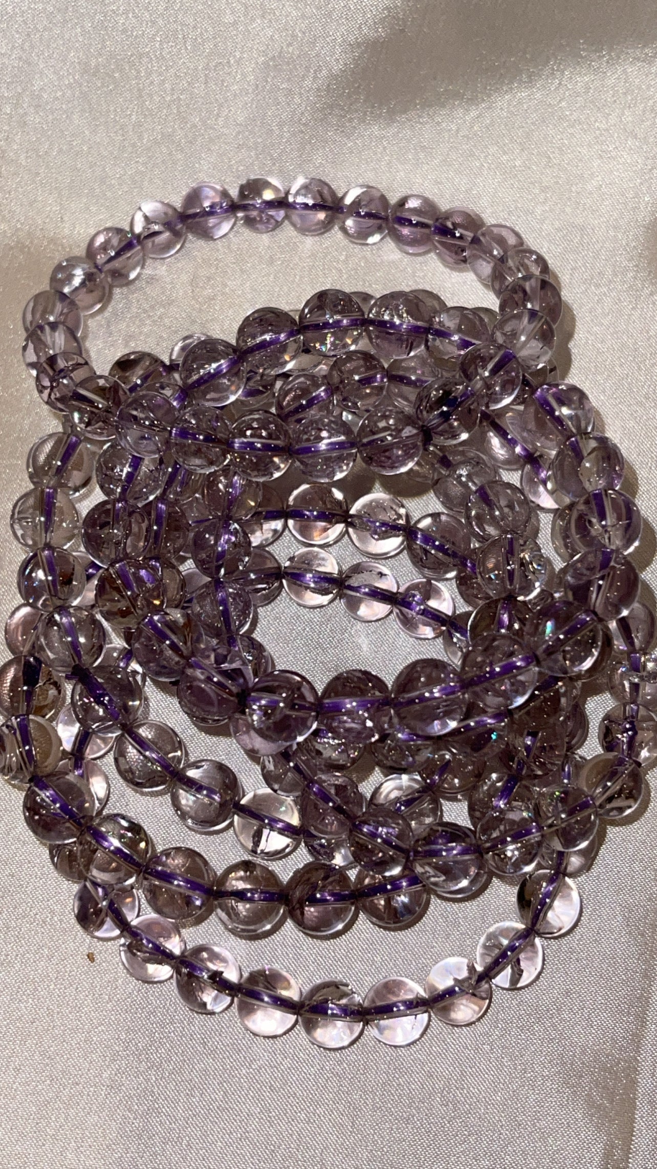 Rainbow Quartz Bracelet 8mm