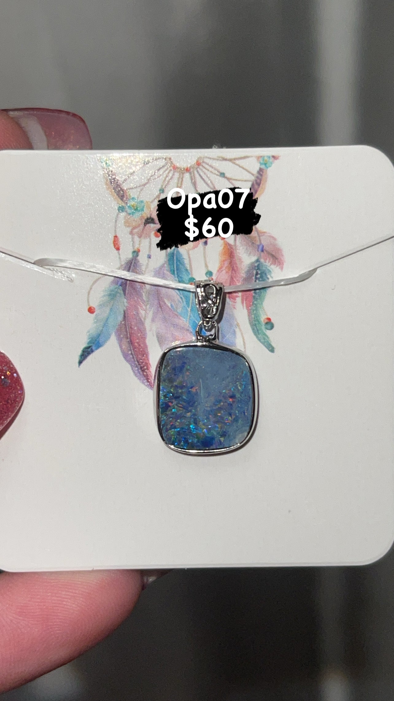 Opal Pendant (Choose Your Own!)