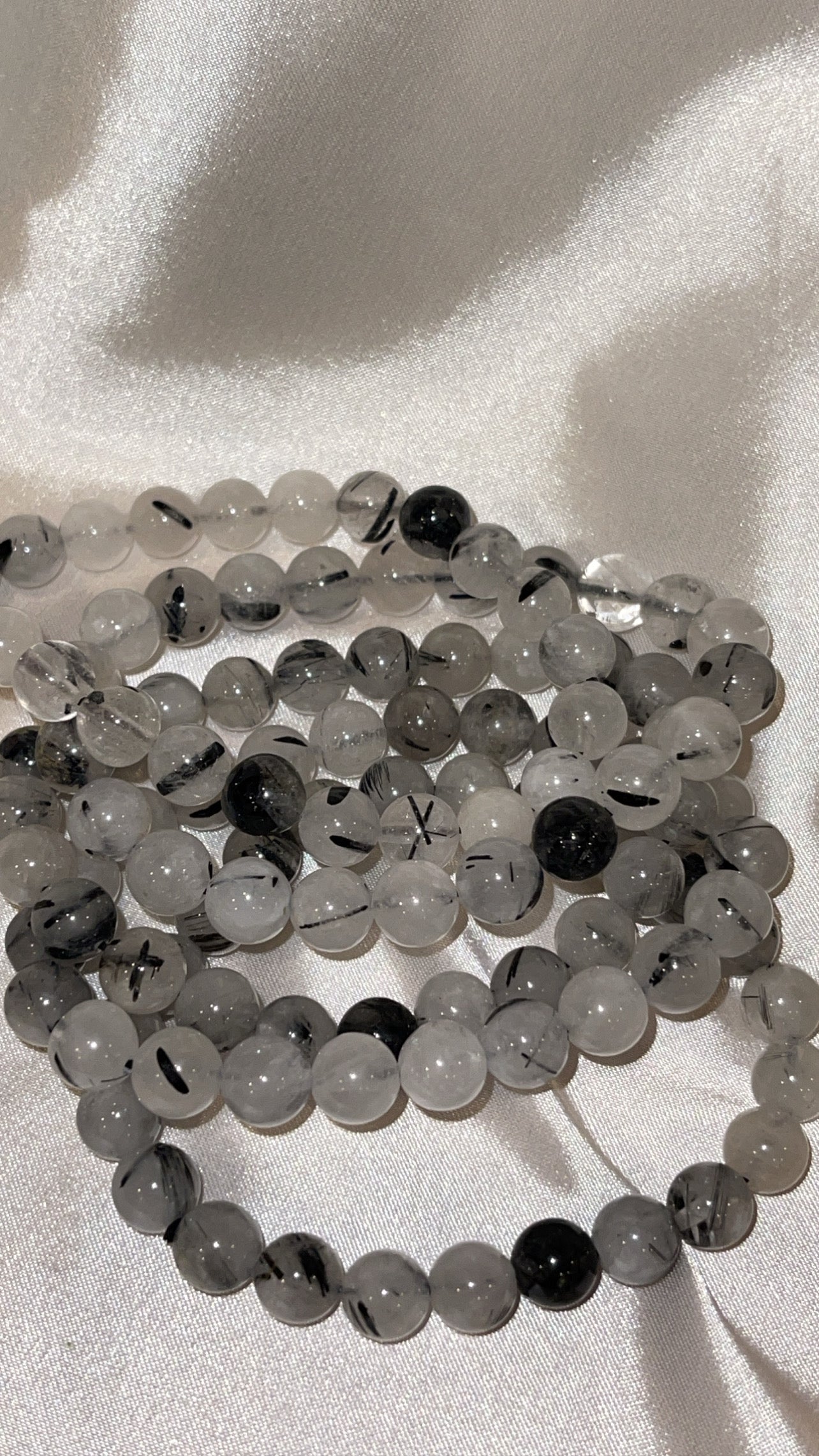 Rutilated Quartz Bracelet 8mm