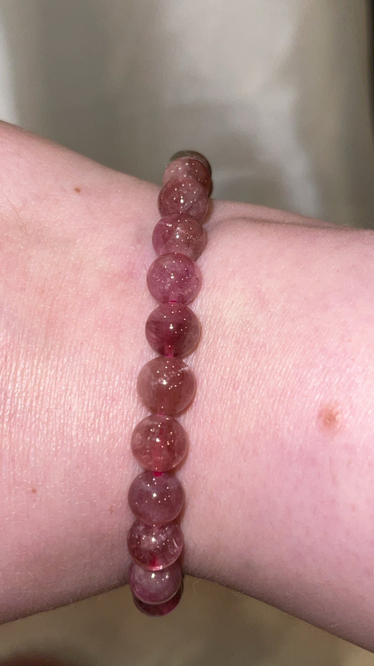 Pink Tourmaline AAA Bracelet 7mm