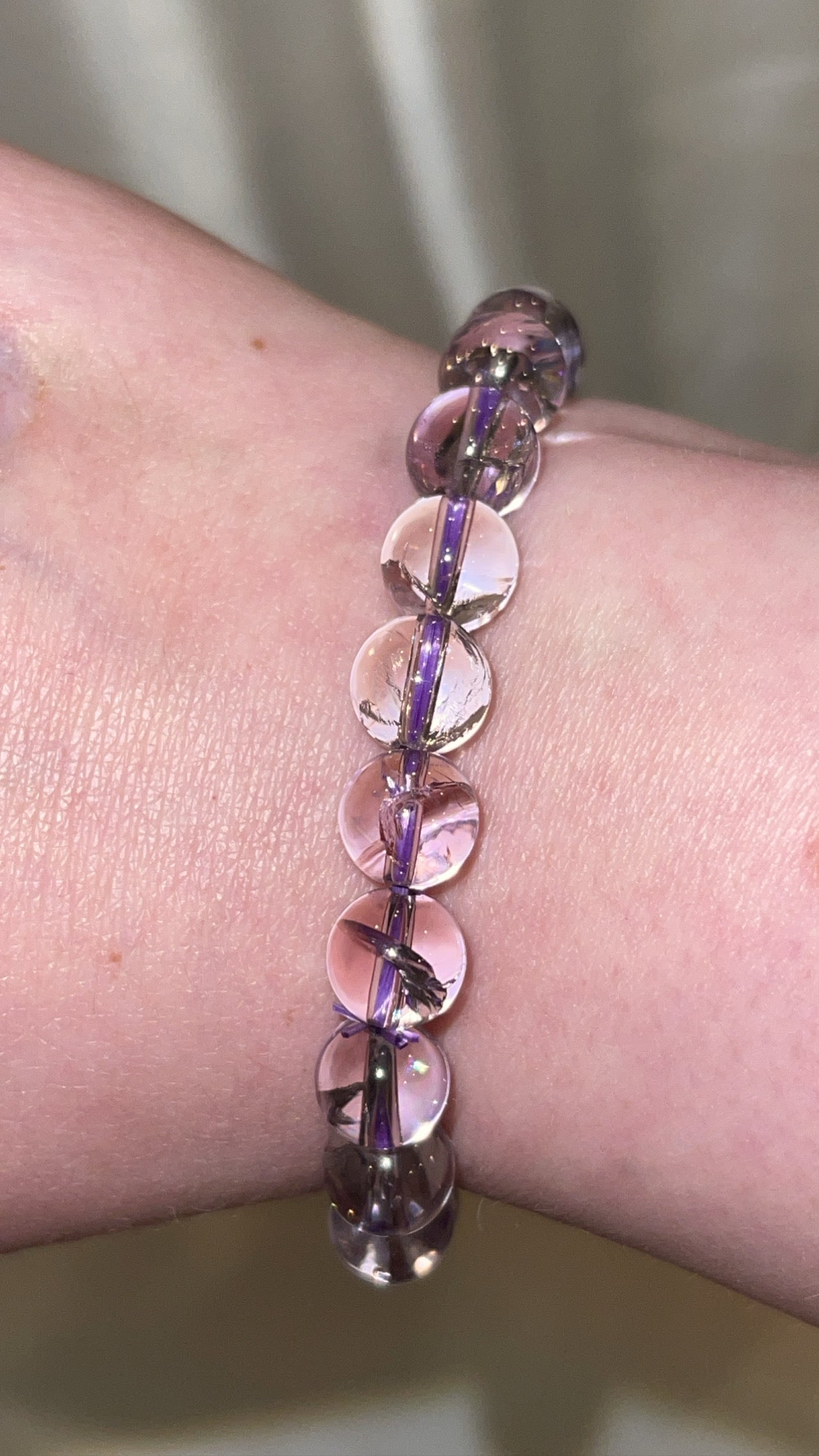 Rainbow Quartz Bracelet 8mm