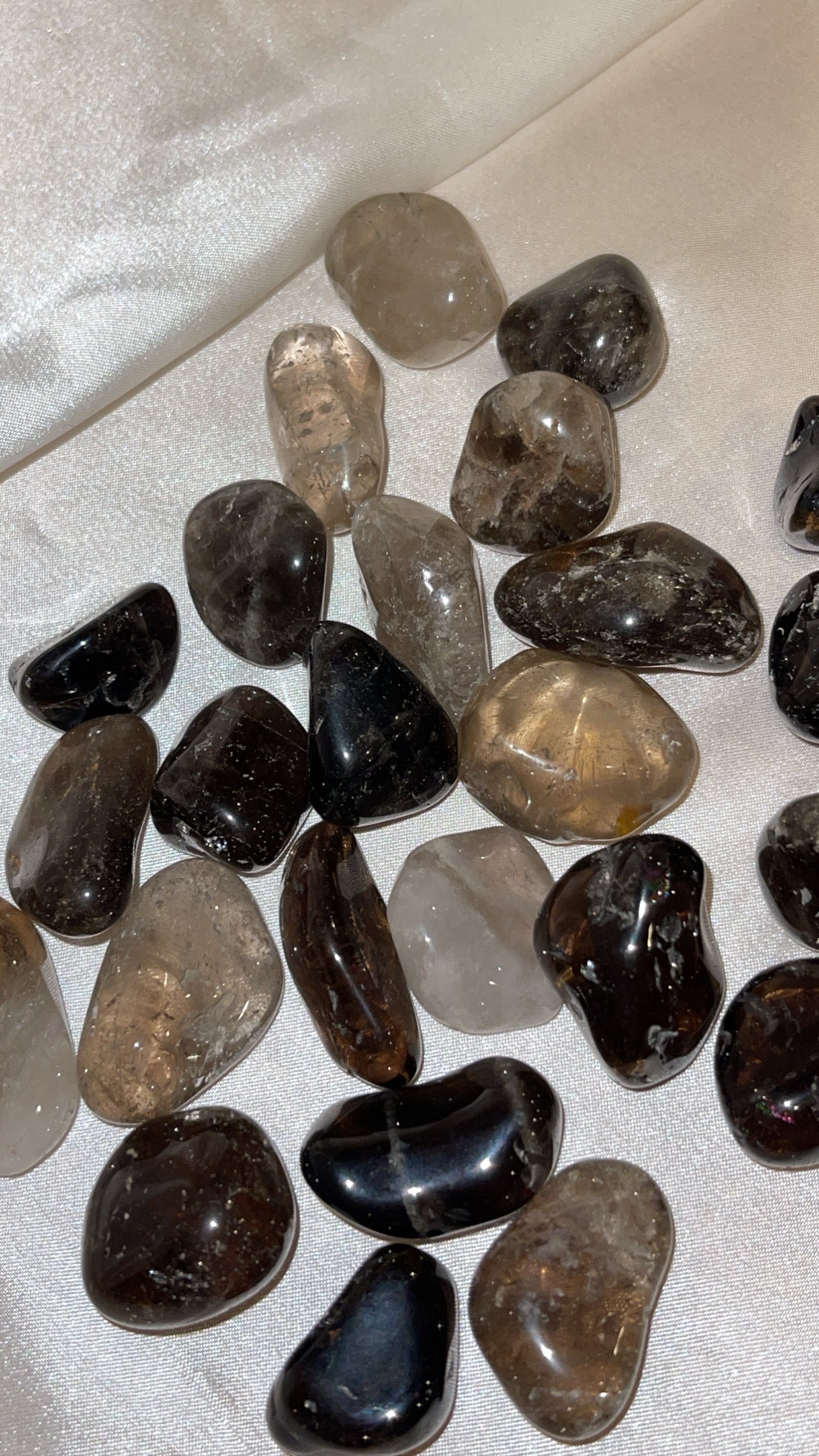 Quartz Tumble (Smoky/Clear)
