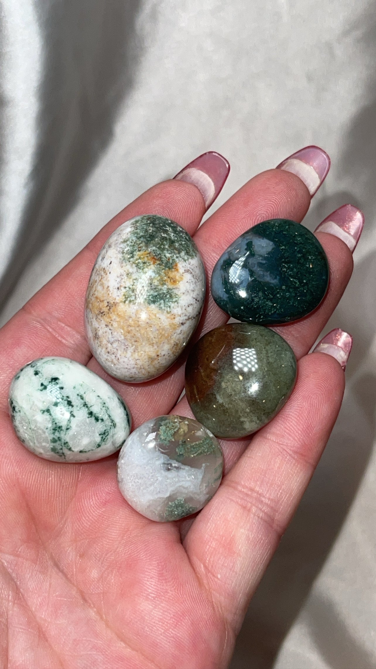 Moss Agate Tumble Bundle