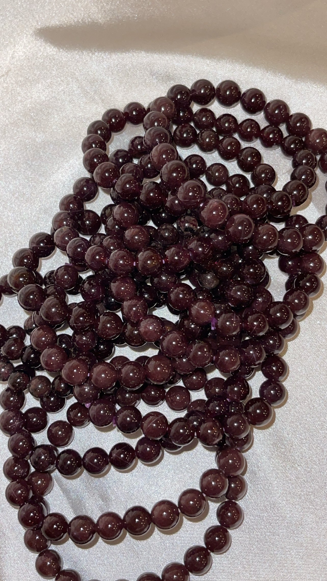 Star Garnet Bracelet 8mm