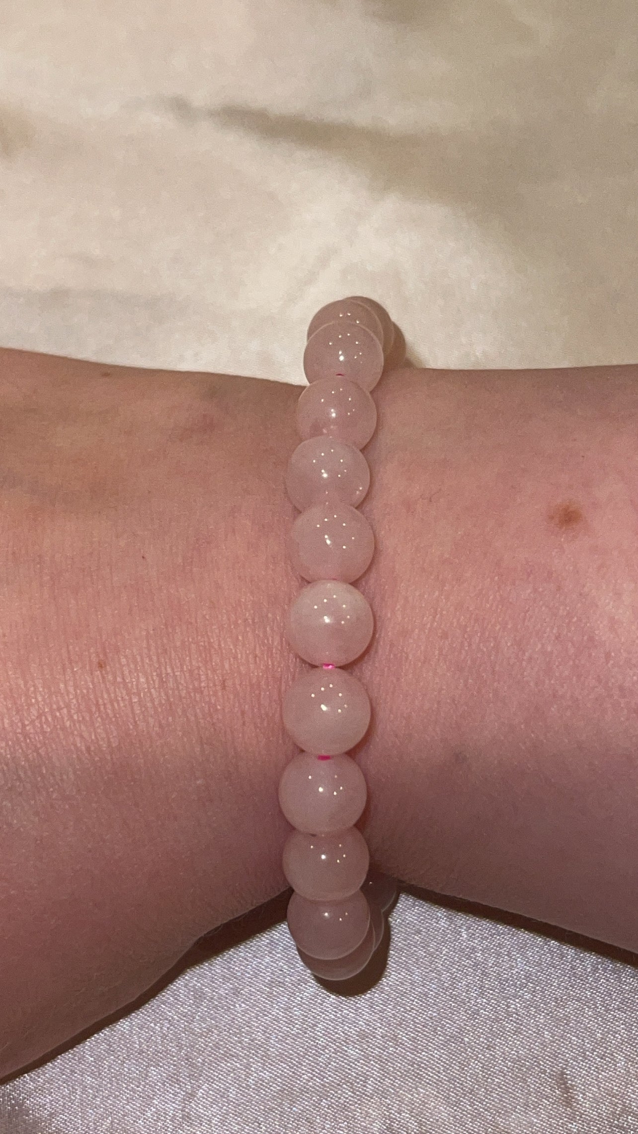 Rose Quartz Bracelet 8mm