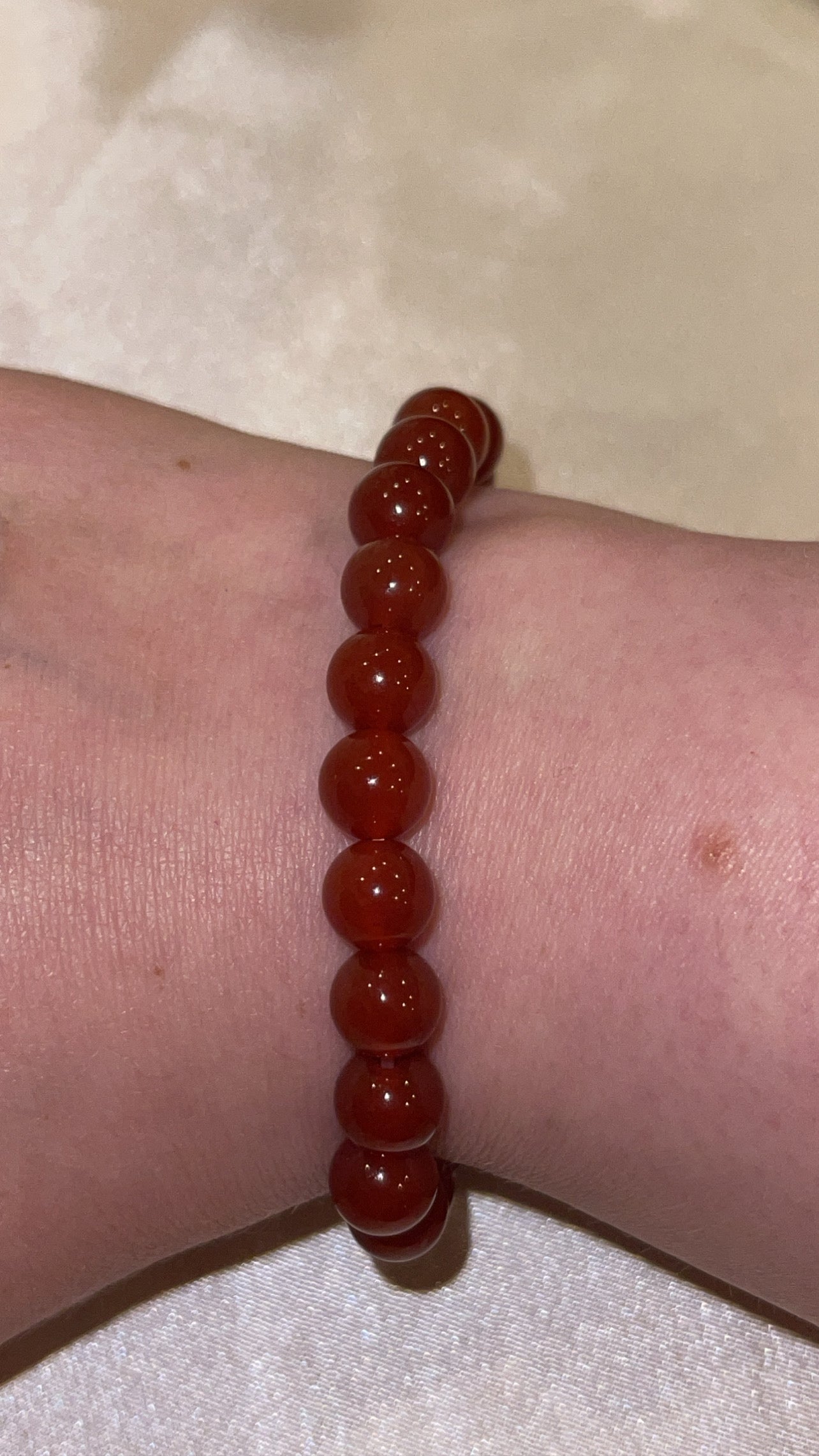 Carnelian Bracelet 8mm