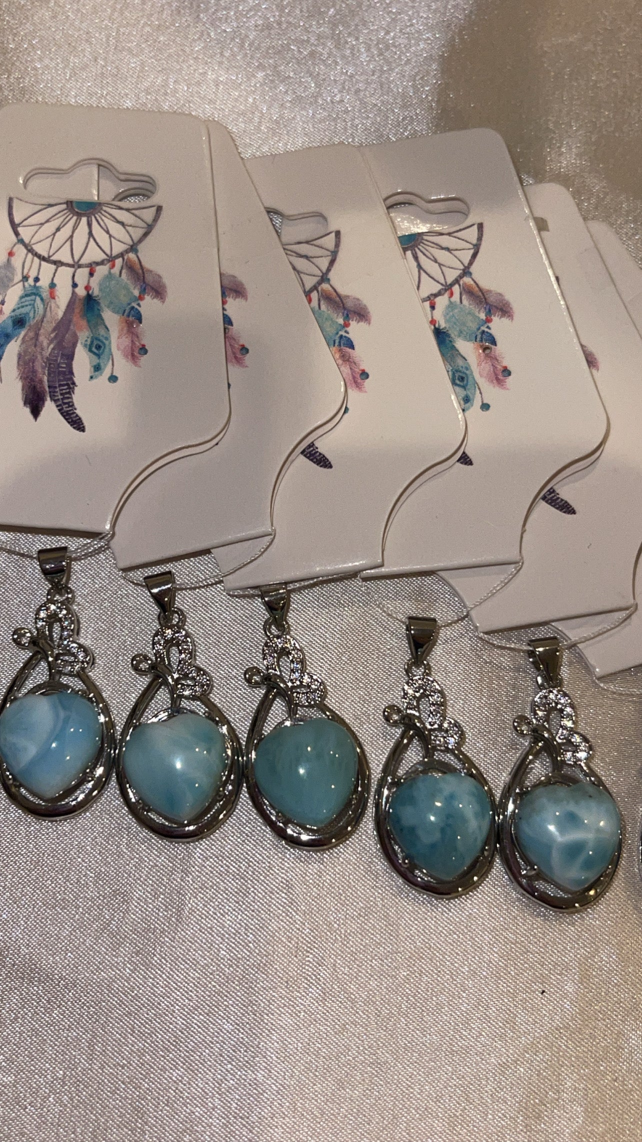 Larimar Pendant