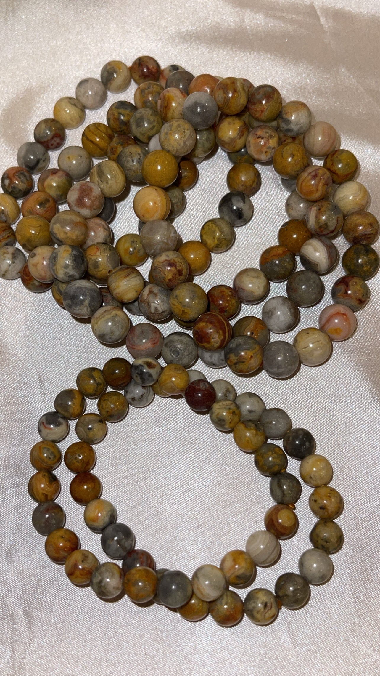 Crazy Lace Agate 8mm/10mm