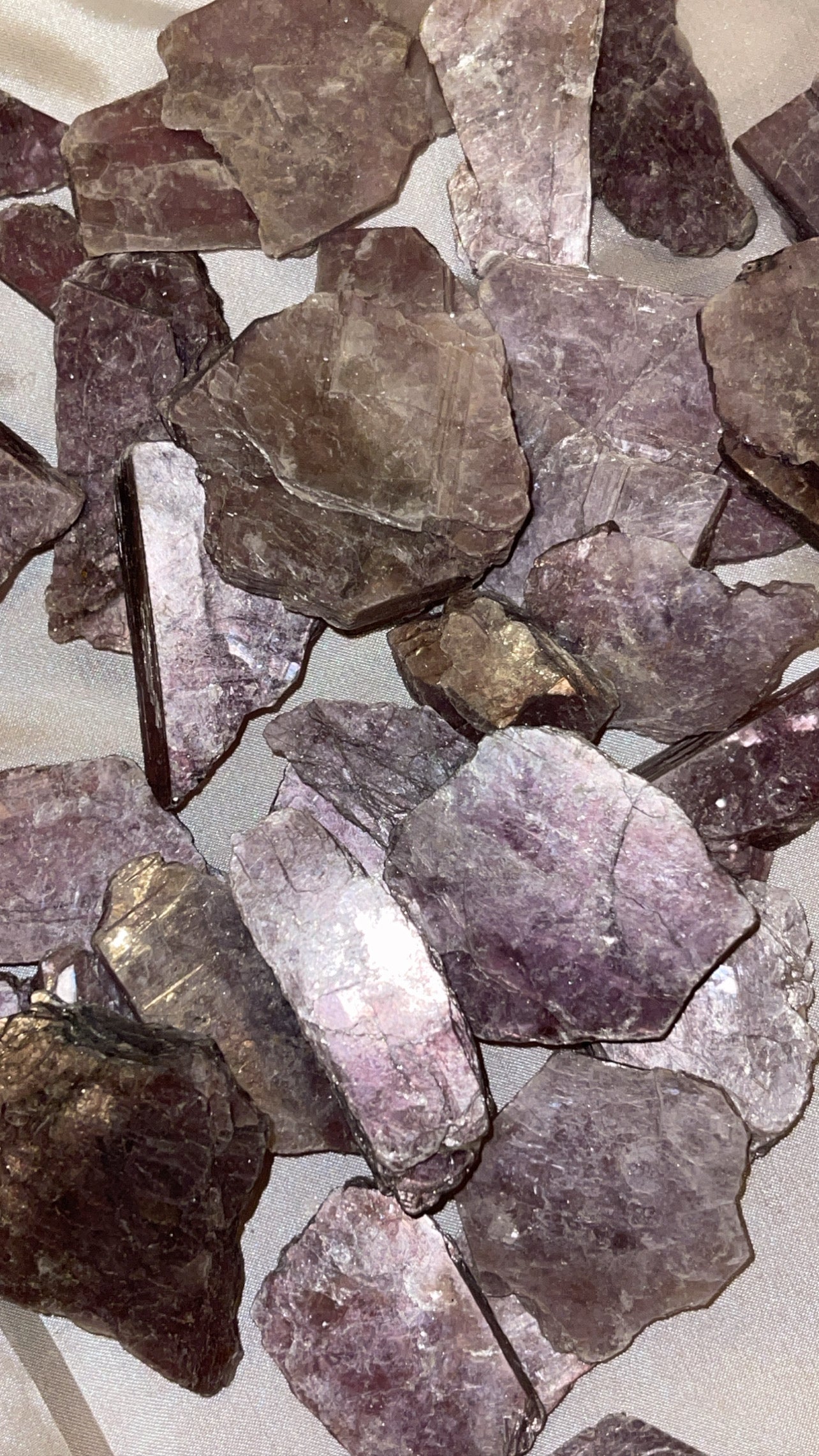 Raw Lepidolite Book