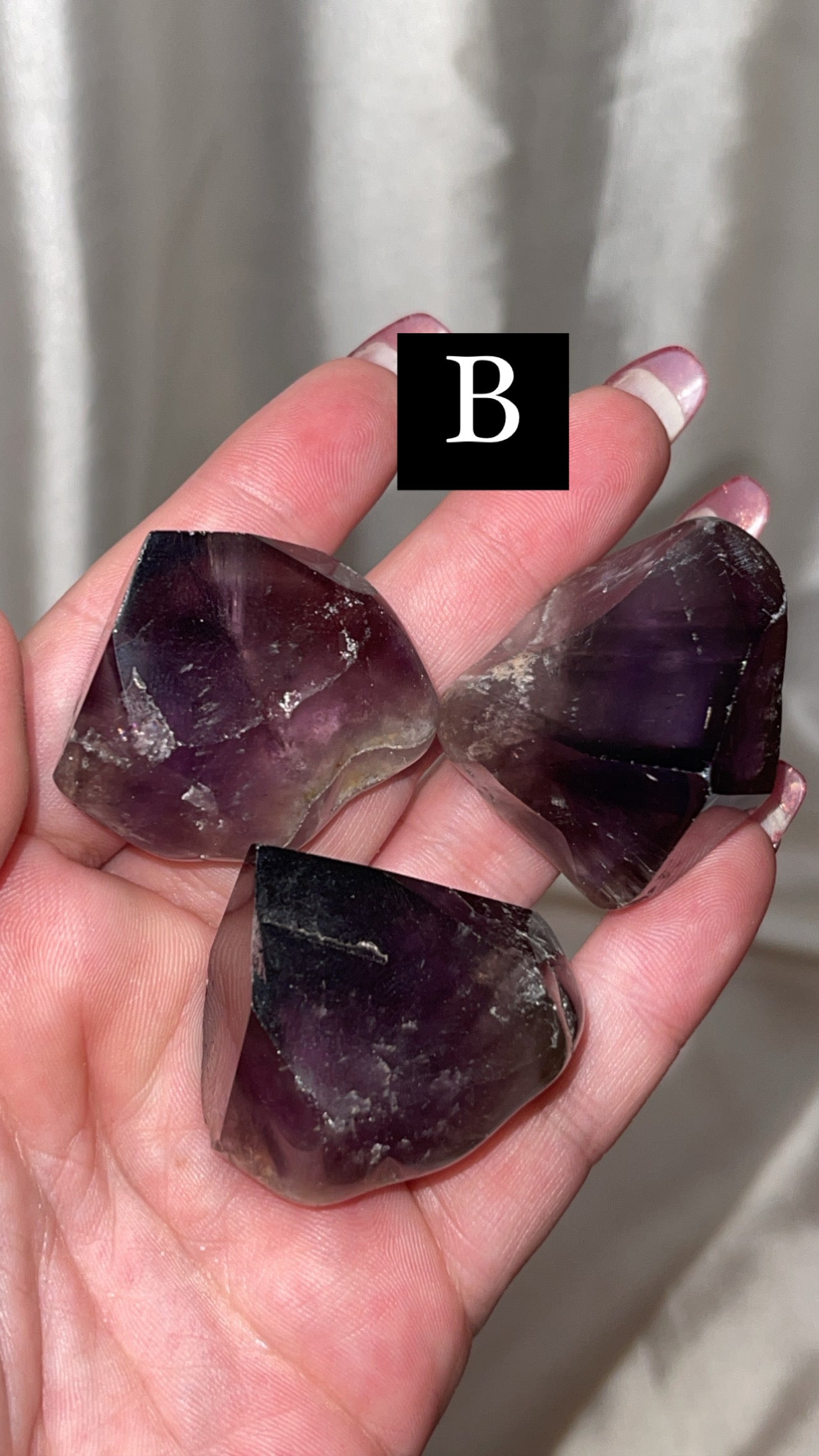 Amethyst Phantom Polished Point Bundle (Choose Your Own!)