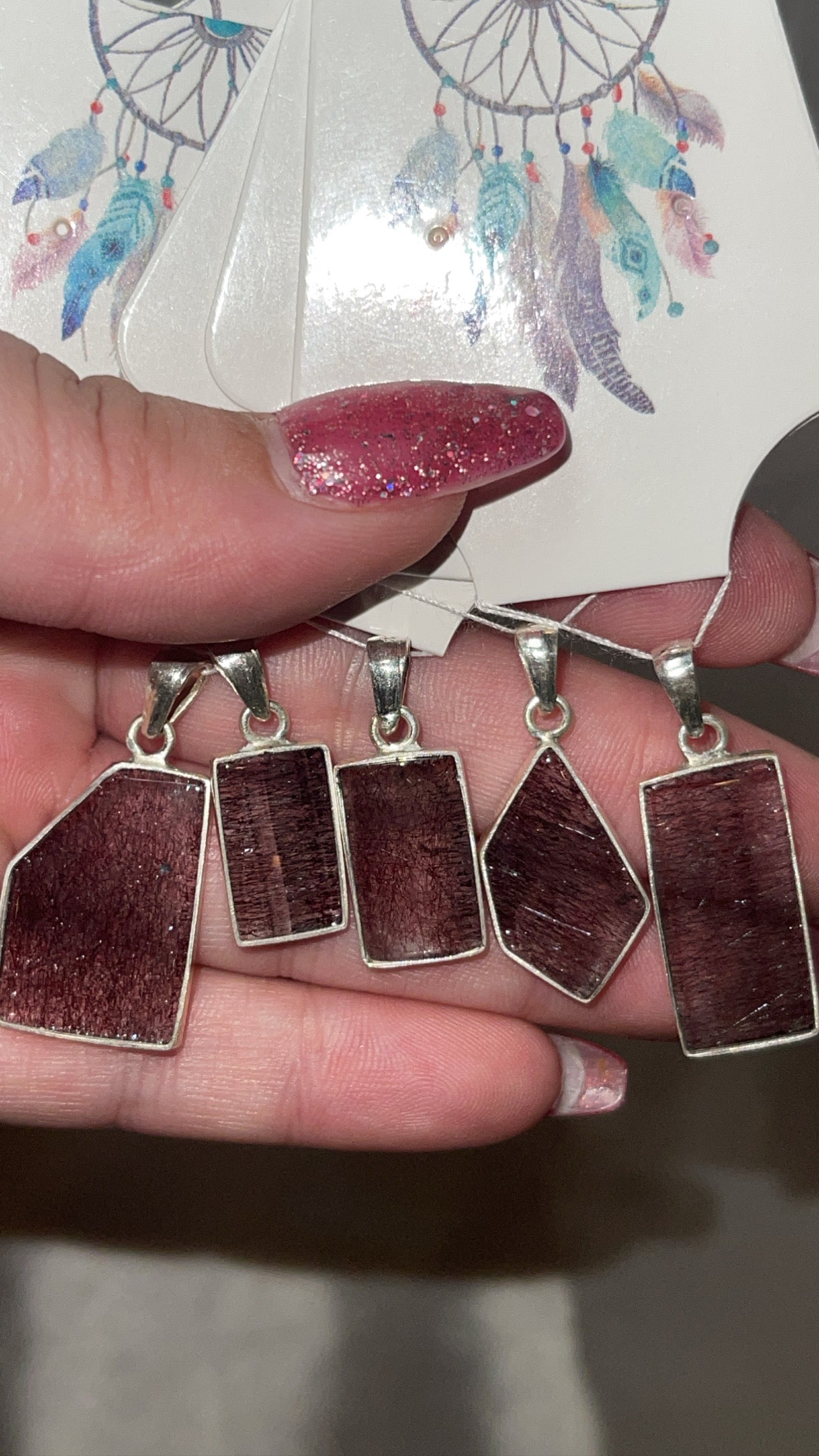 Firework Quartz Rare Pendant (Choose Your Own!)