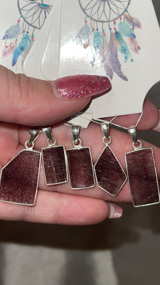 Firework Quartz Rare Pendant (Choose Your Own!)