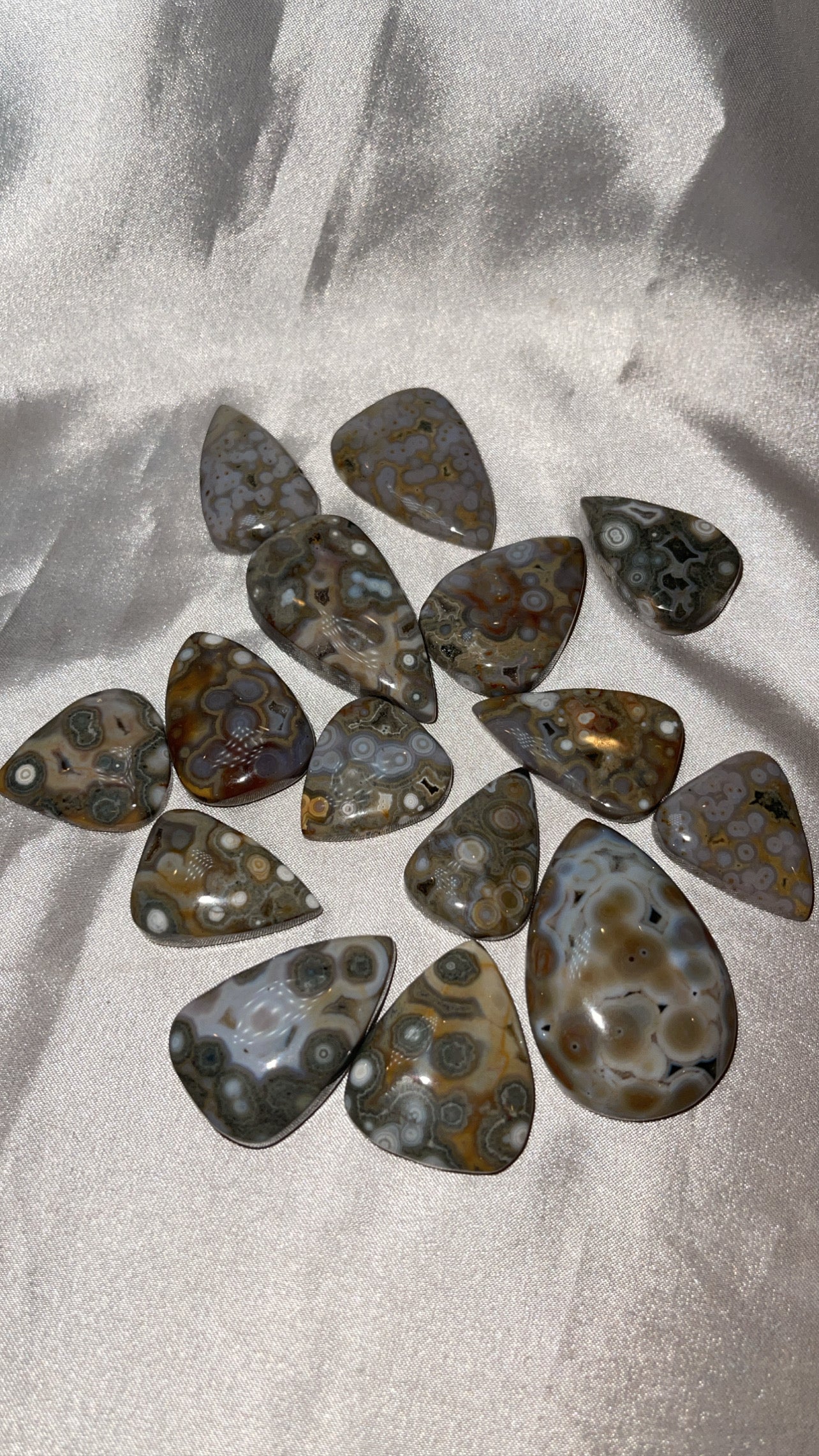 8th Vein Ocean Jasper Cabachon (Choose Your Own)