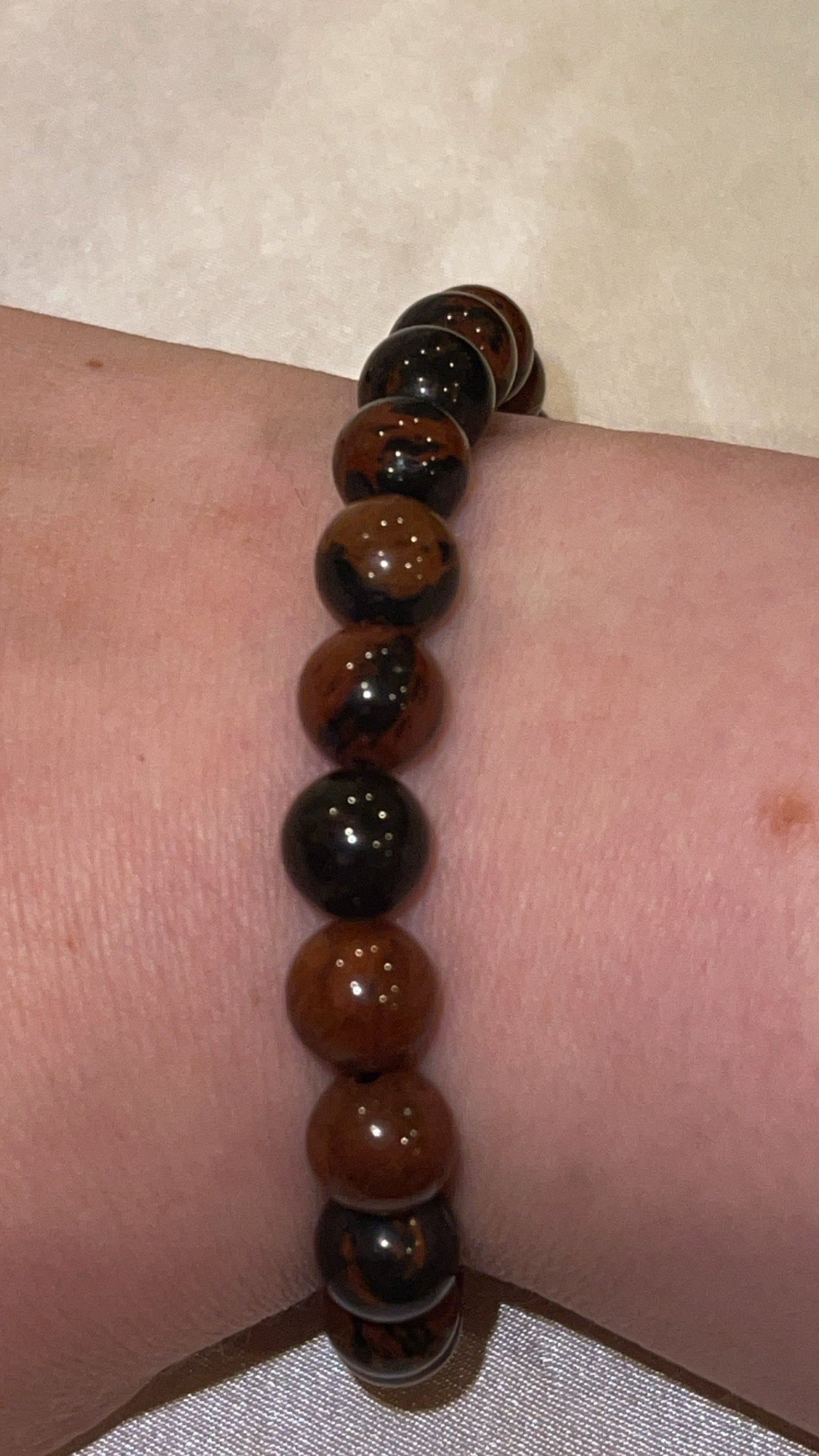 Mahogany Obsidian Bracelet 8mm