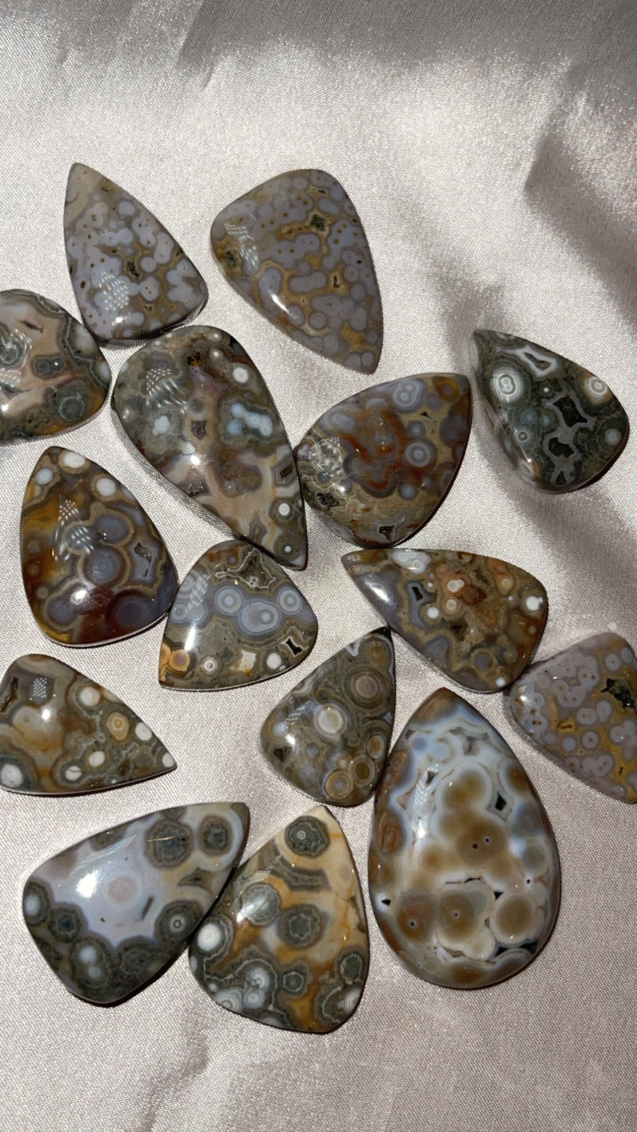 8th Vein Ocean Jasper Cabachon (Choose Your Own)