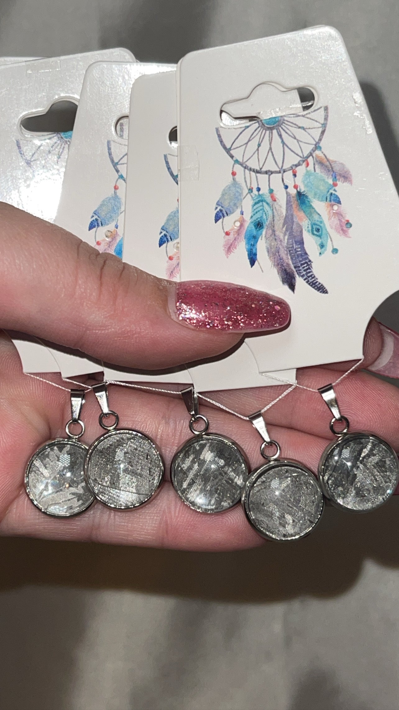 Meteorite Rare Pendant (Silver/Gold)