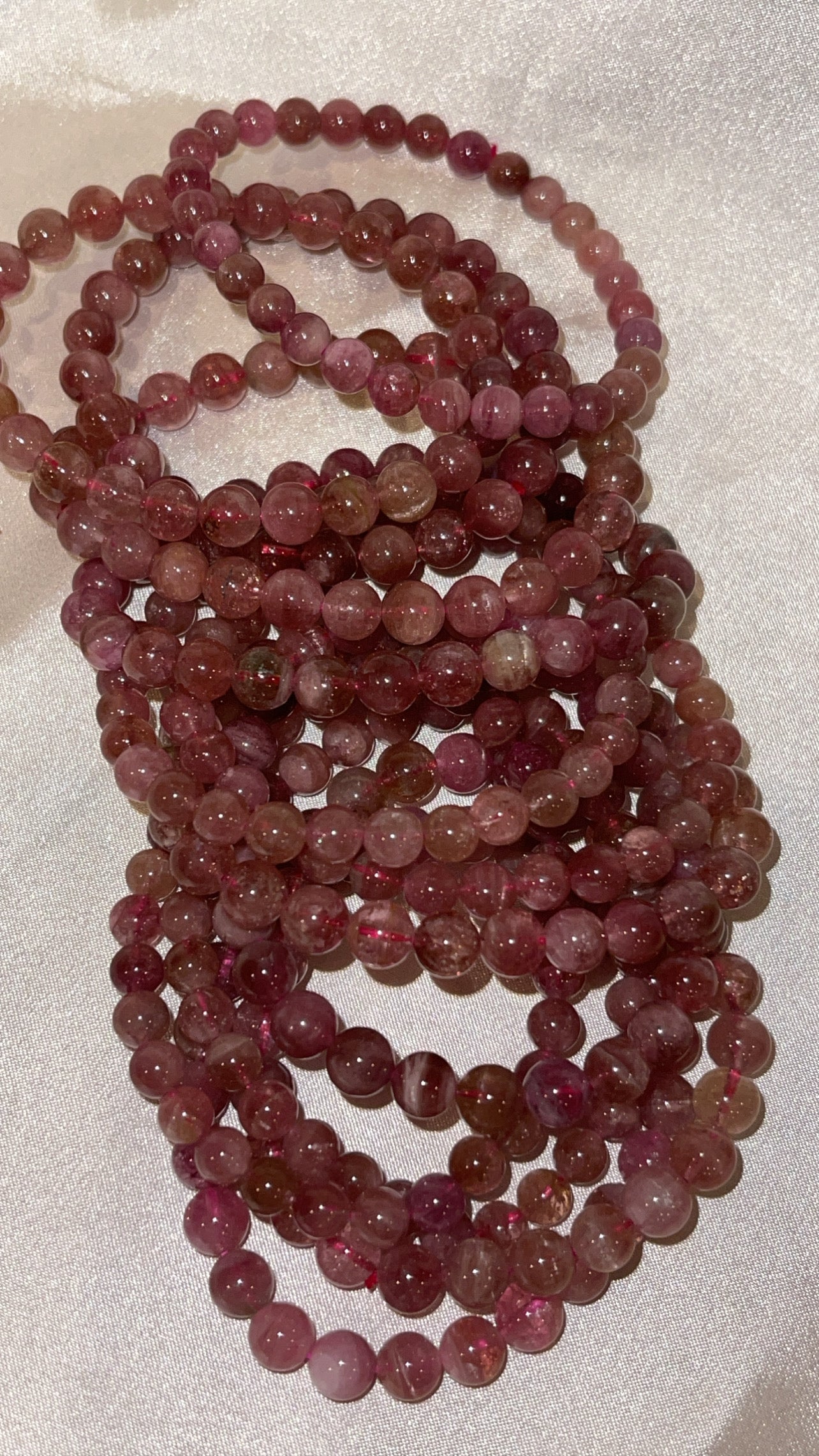 Pink Tourmaline AAA Bracelet 7mm