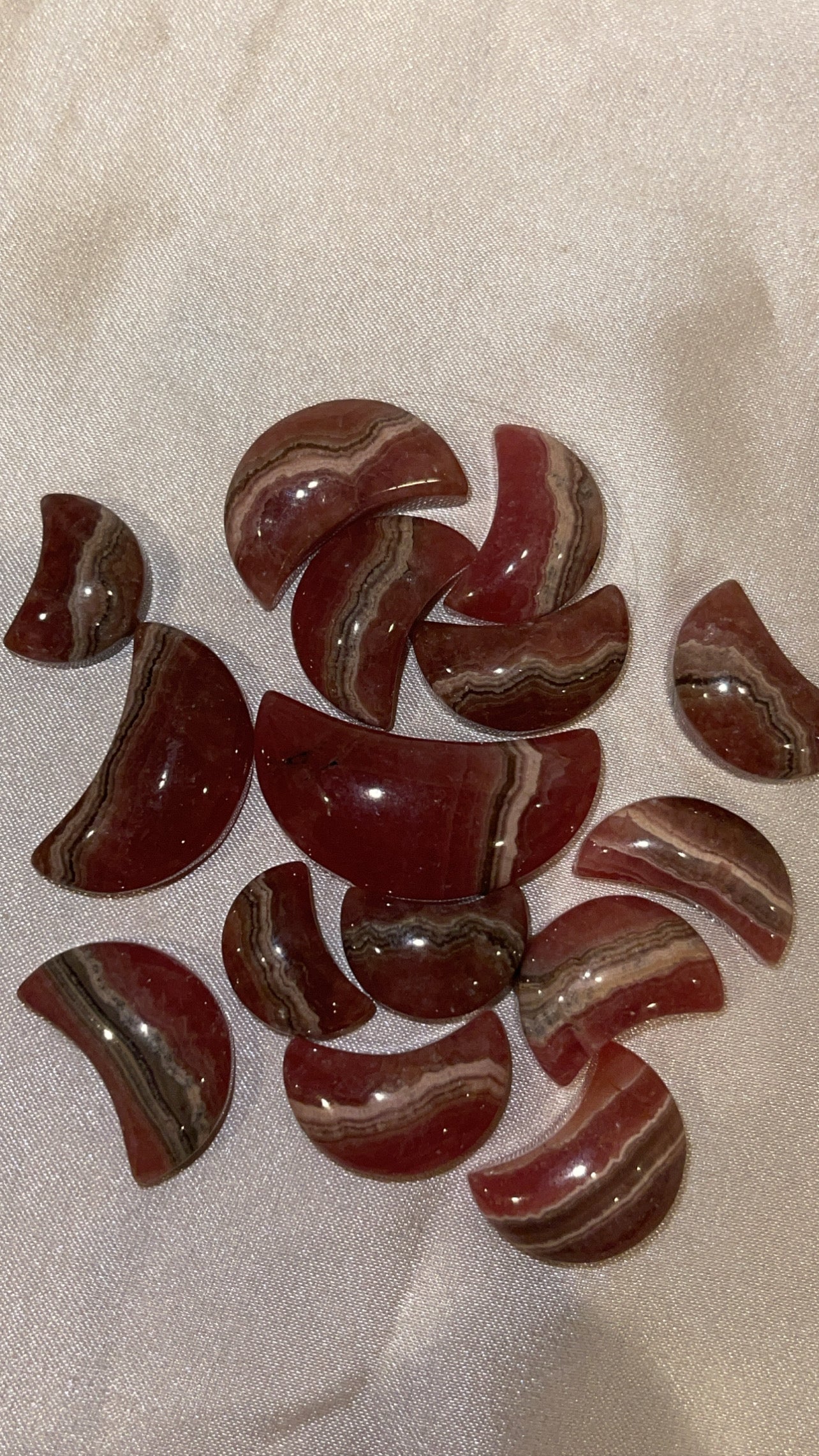 Rhodochrosite Small Moon (Choose Your Own)