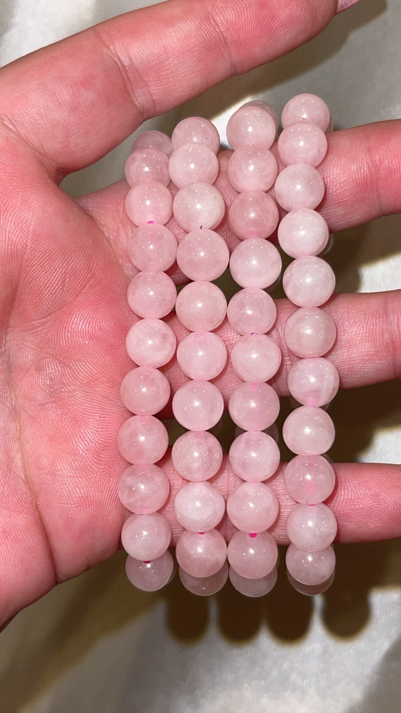 Rose Quartz Bracelet 8mm