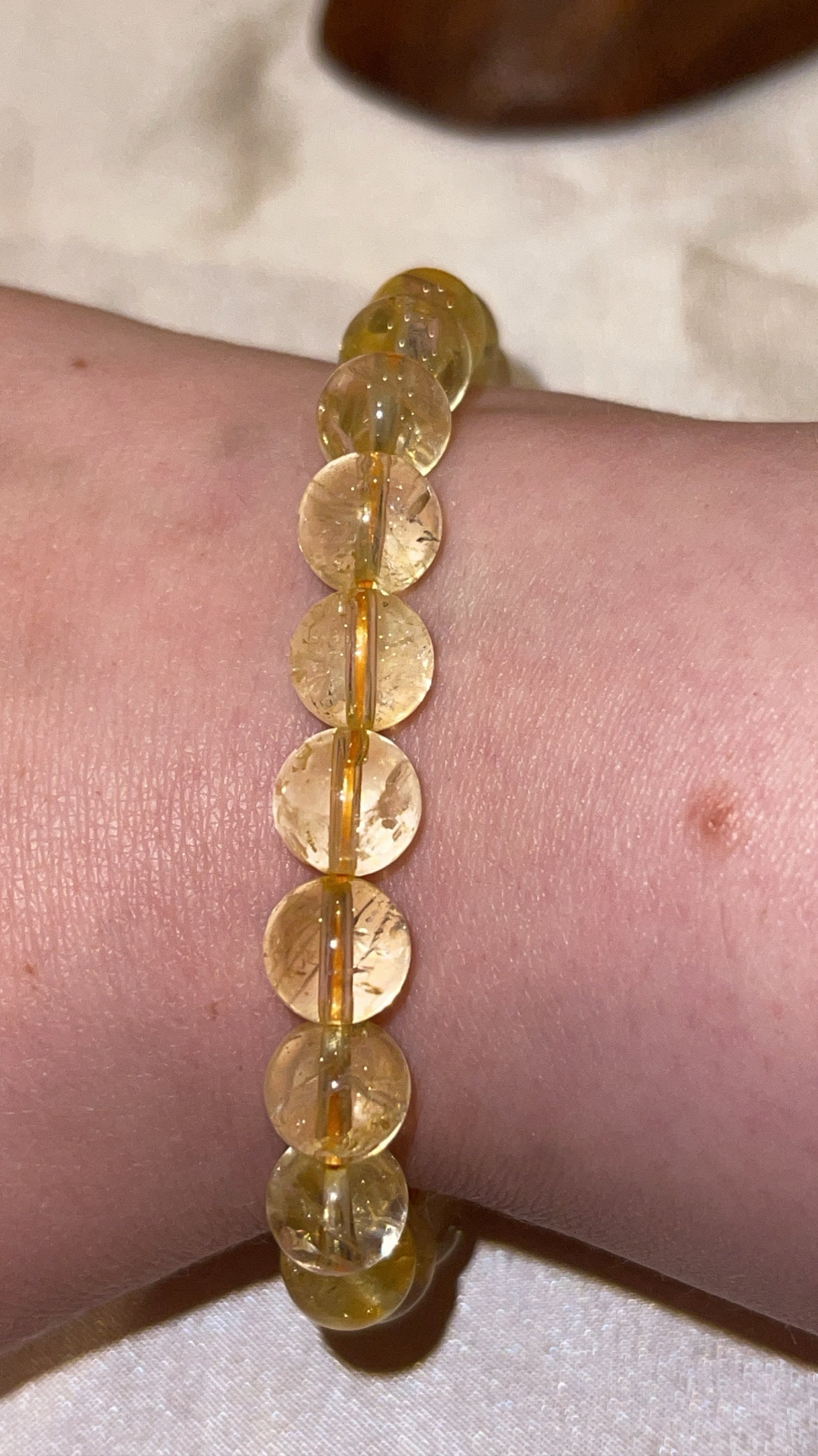 Citrine Bracelet 9mm