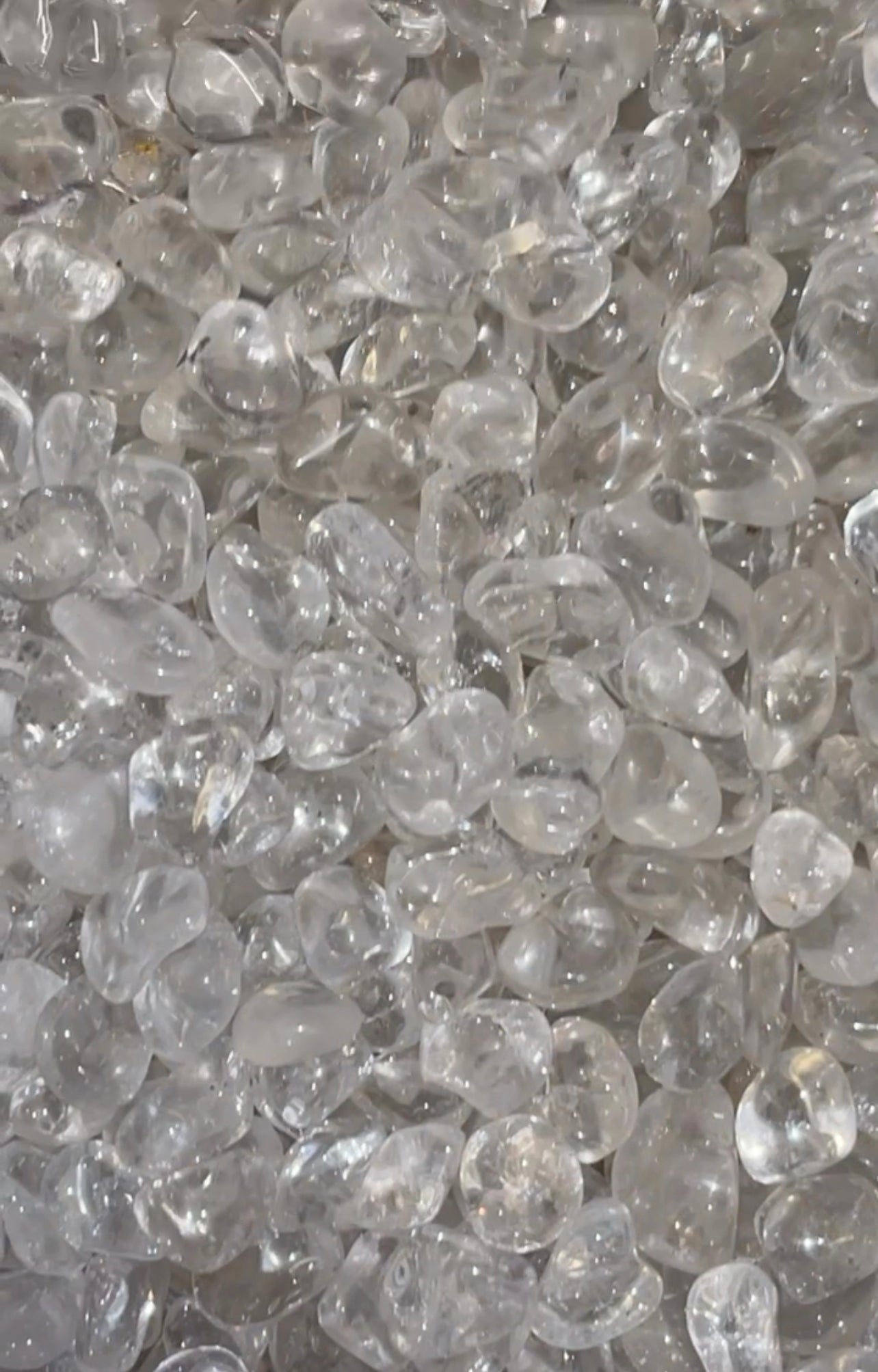 Clear Quartz 50gram/100gram Small Tumble Bundle