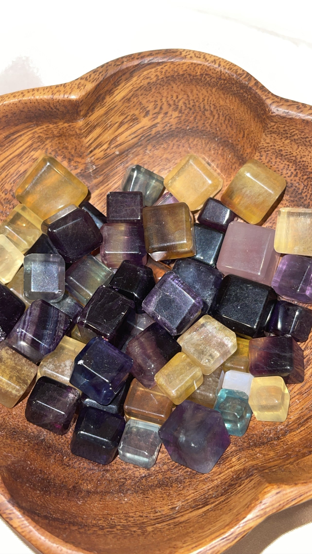 Fluorite Cube